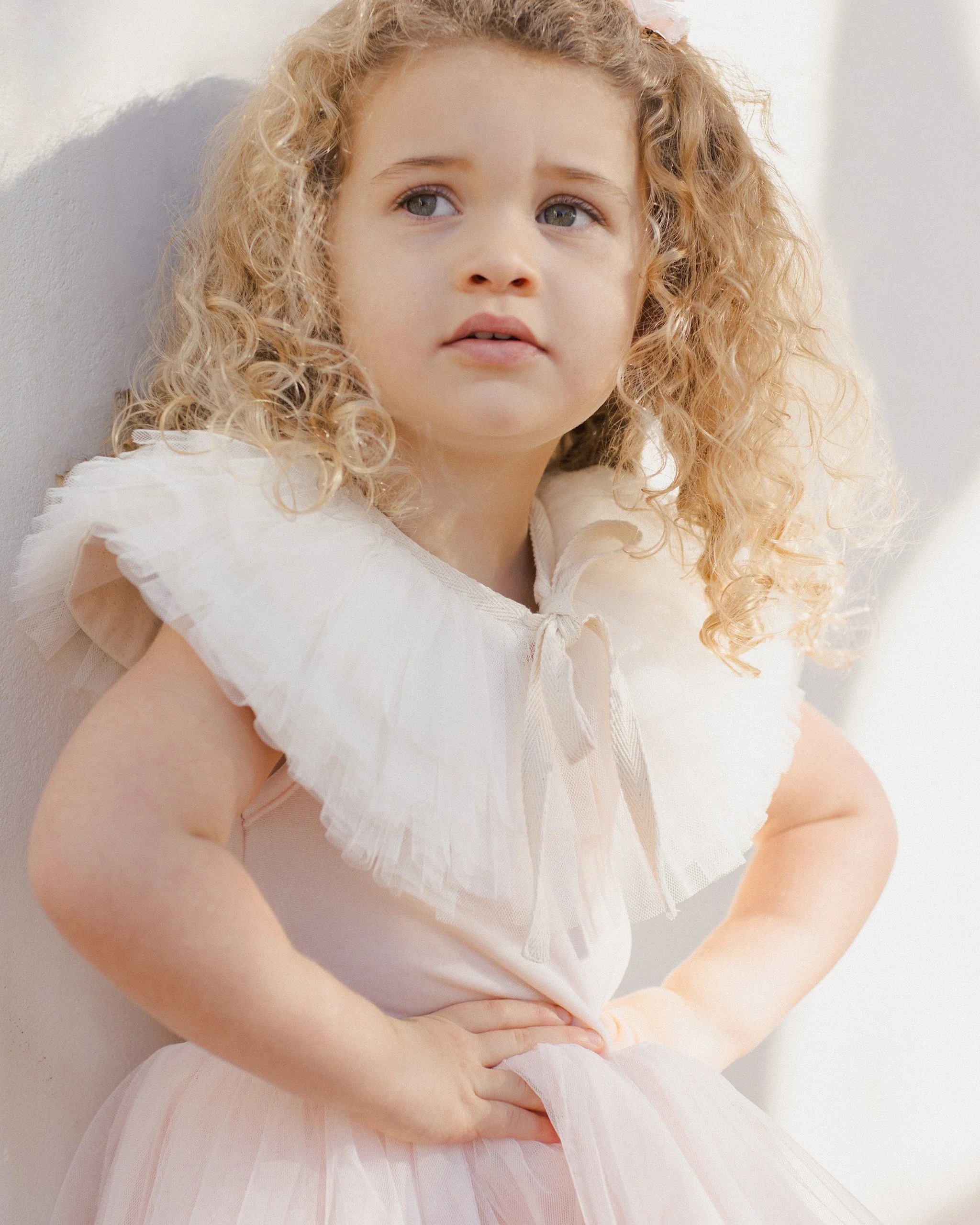 Ruffle Tulle Collar | Ivory - Image 3