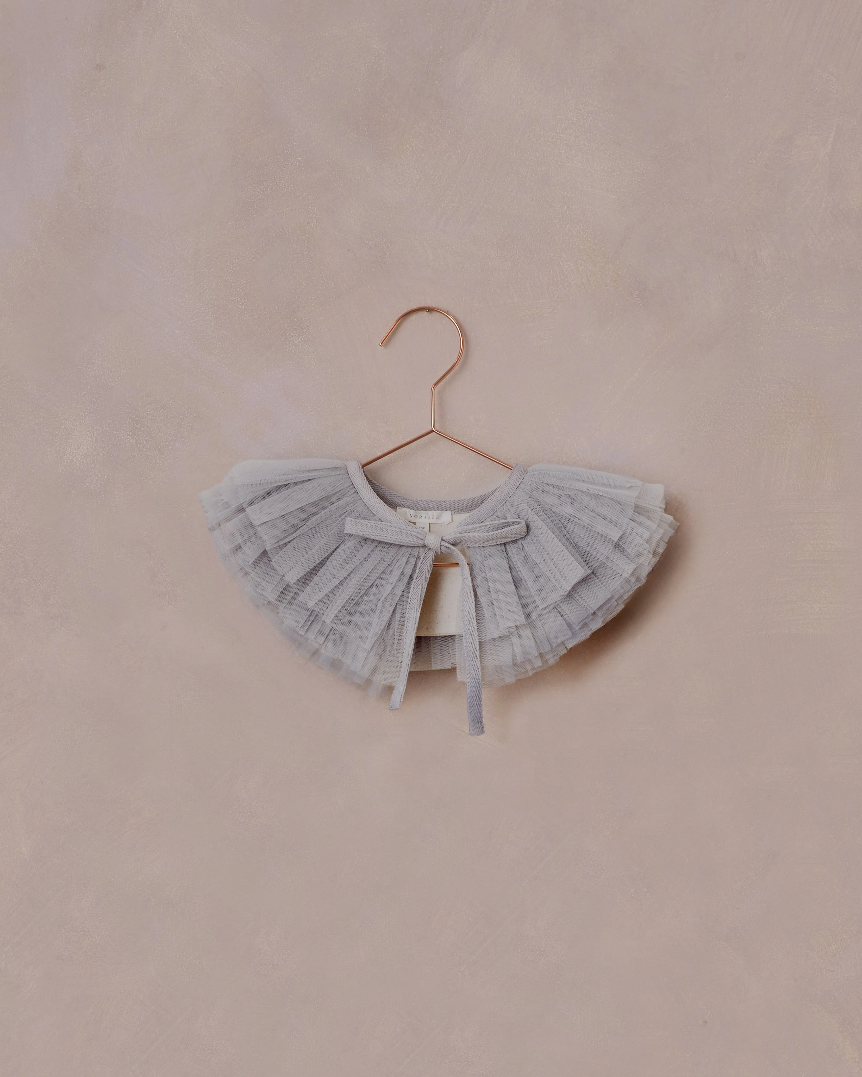 Ruffle Tulle Collar | Powder Blue