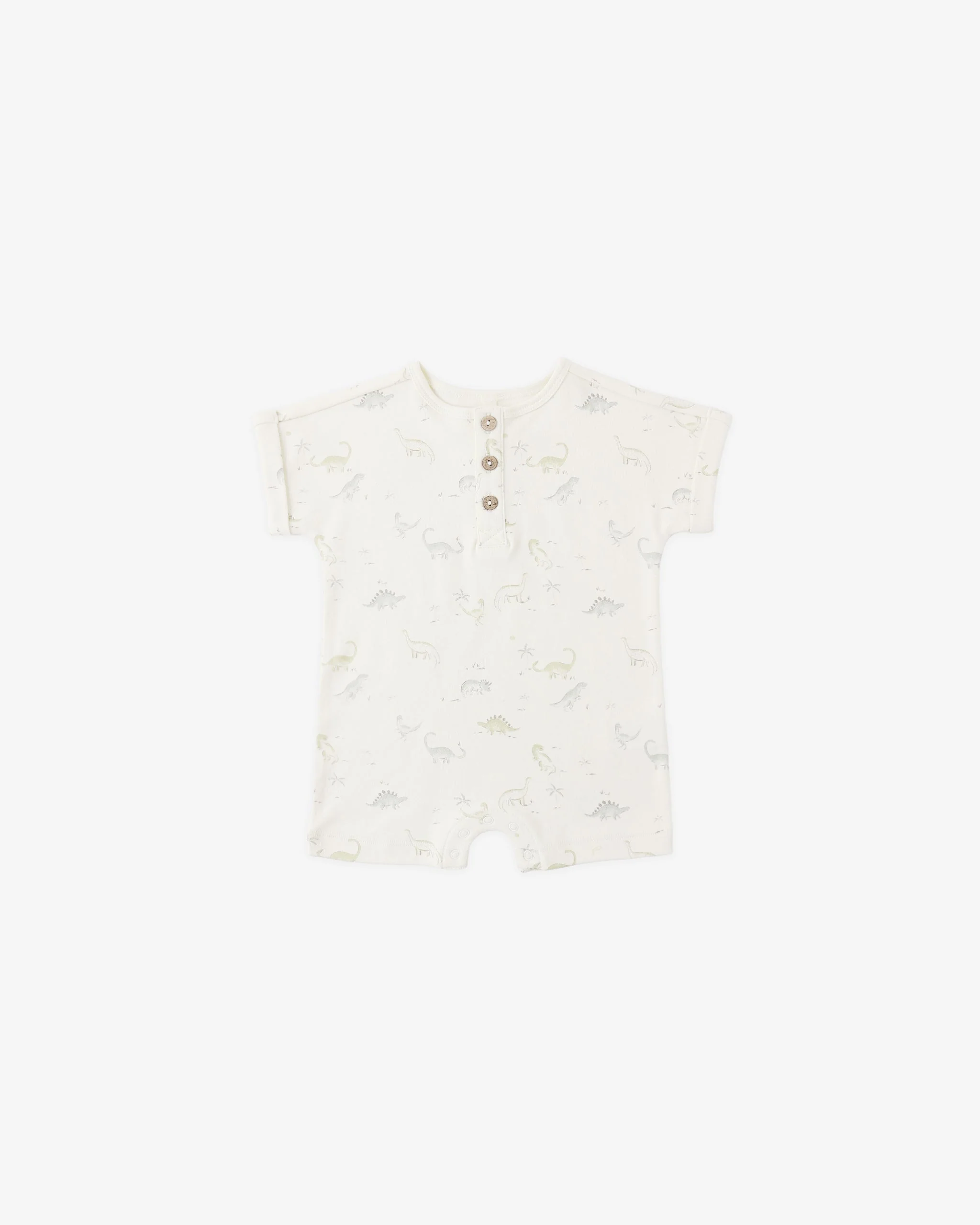 Short Sleeve One-Piece Dinosaur
