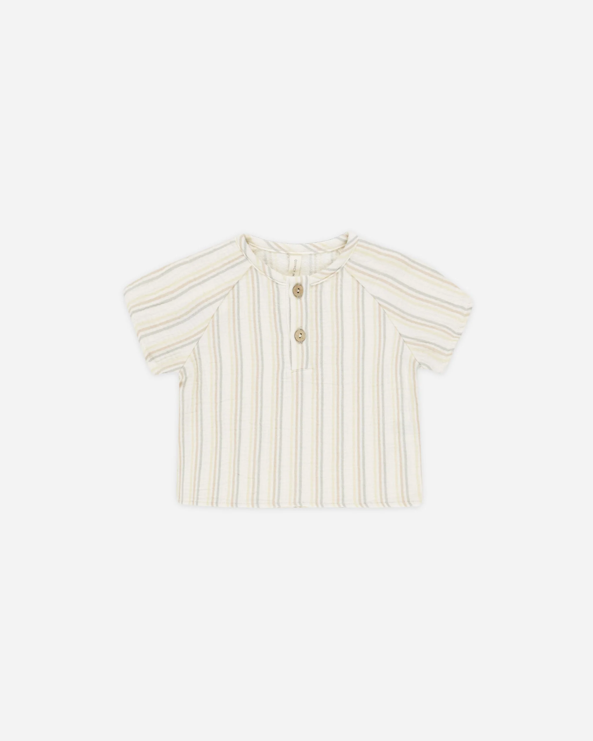 Short Sleeve Zion Shirt || Summer Stripe