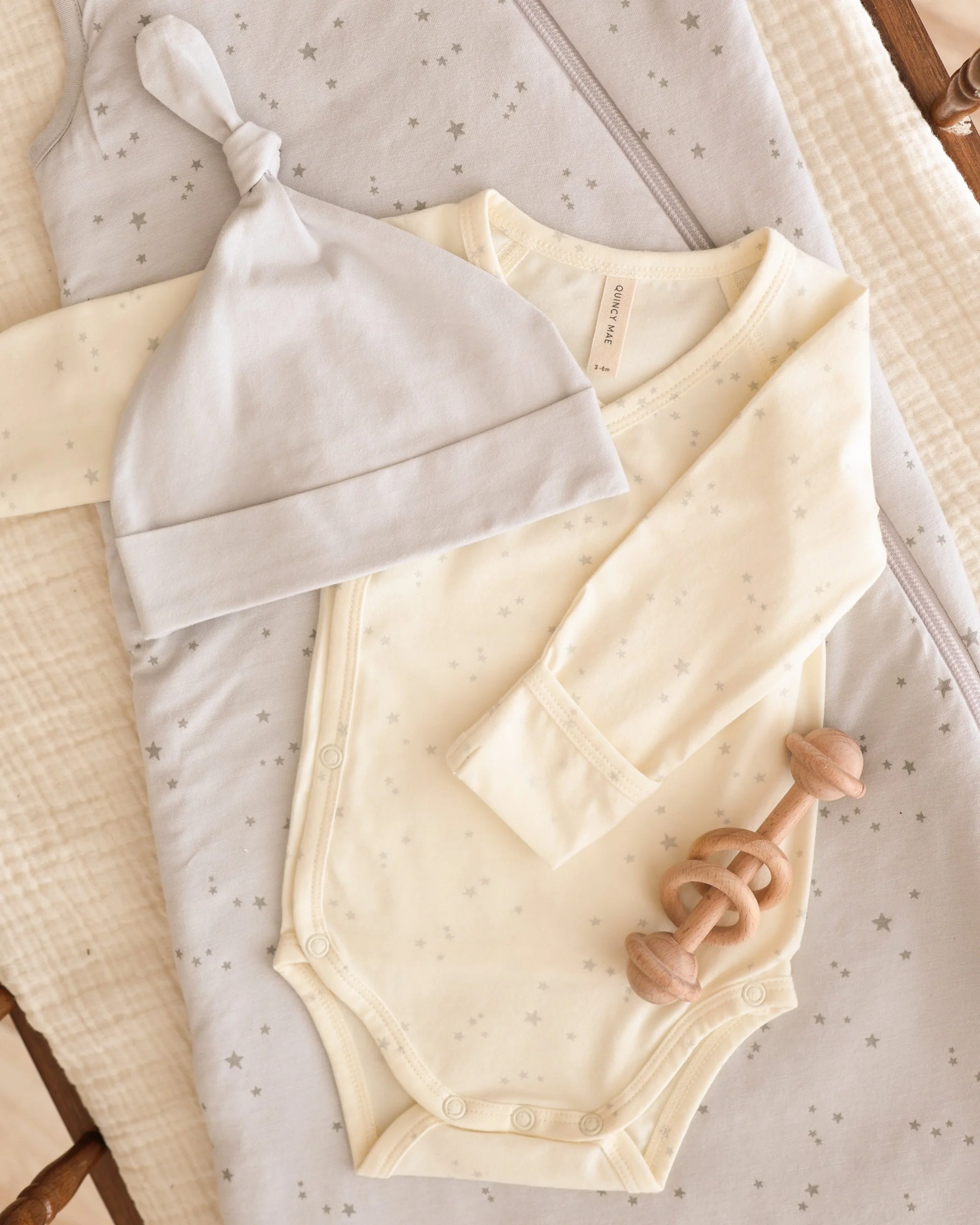 Side Snap Bodysuit || Stars - Image 2