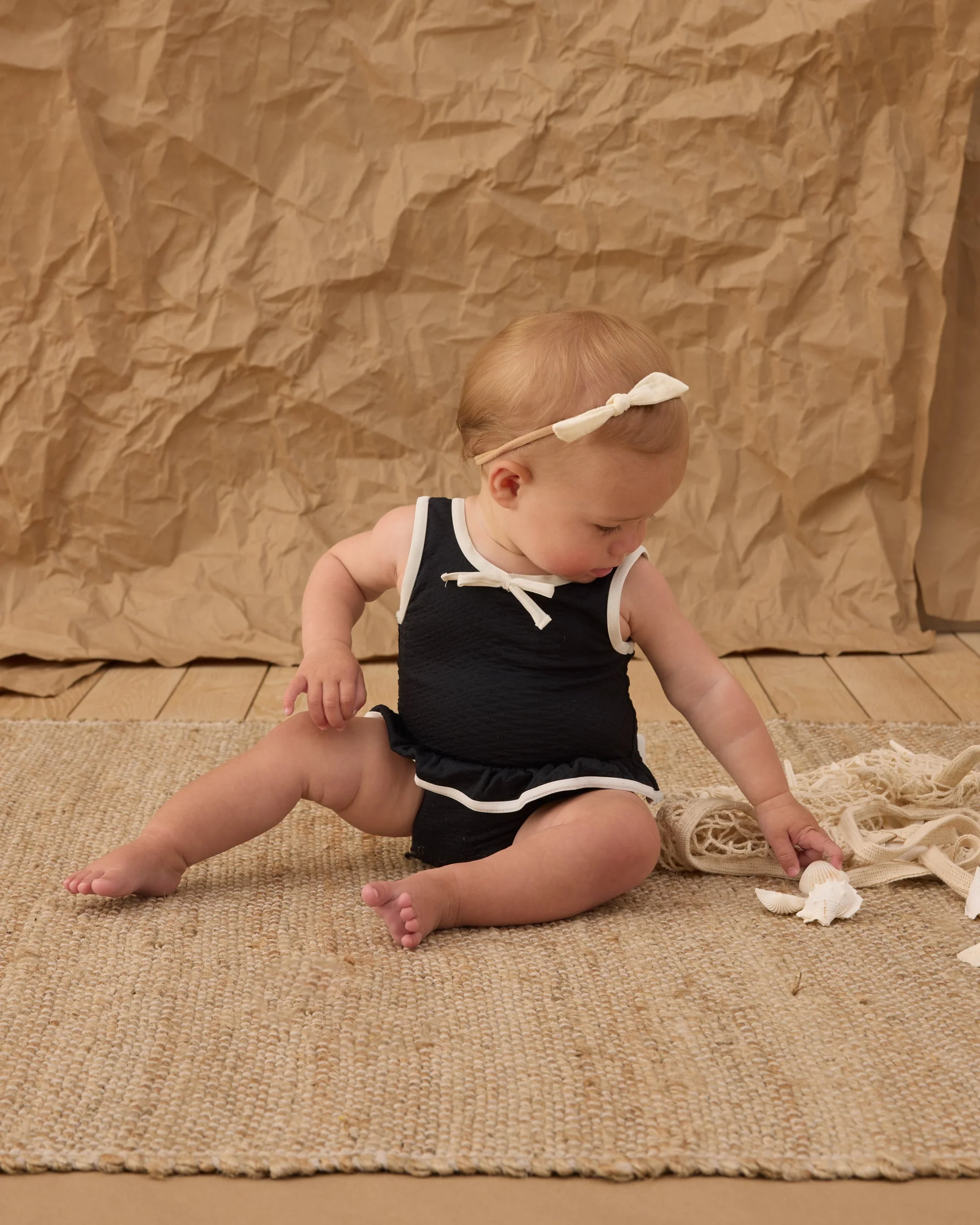 Skirted One-Piece Black - Image 2