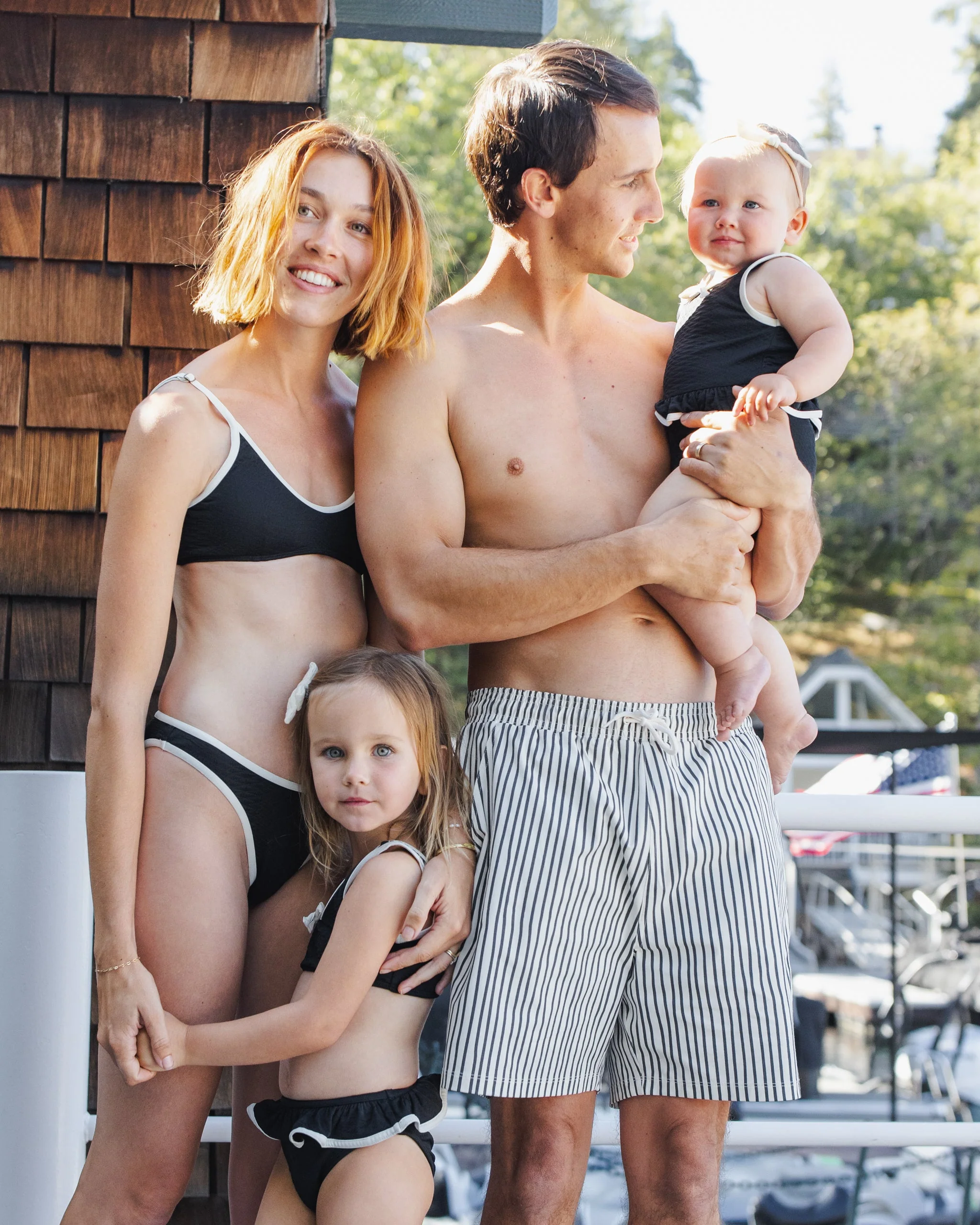 Skirted One-Piece Black - Image 5