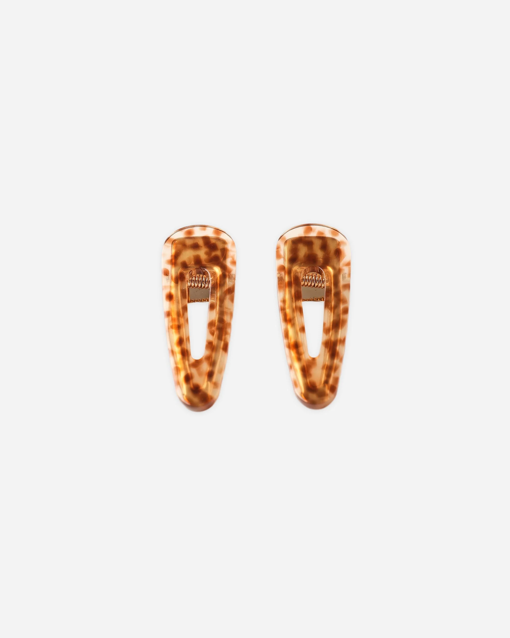 Slider Clip, Pack of 4 || Brown, Blue Tortoise - Image 3