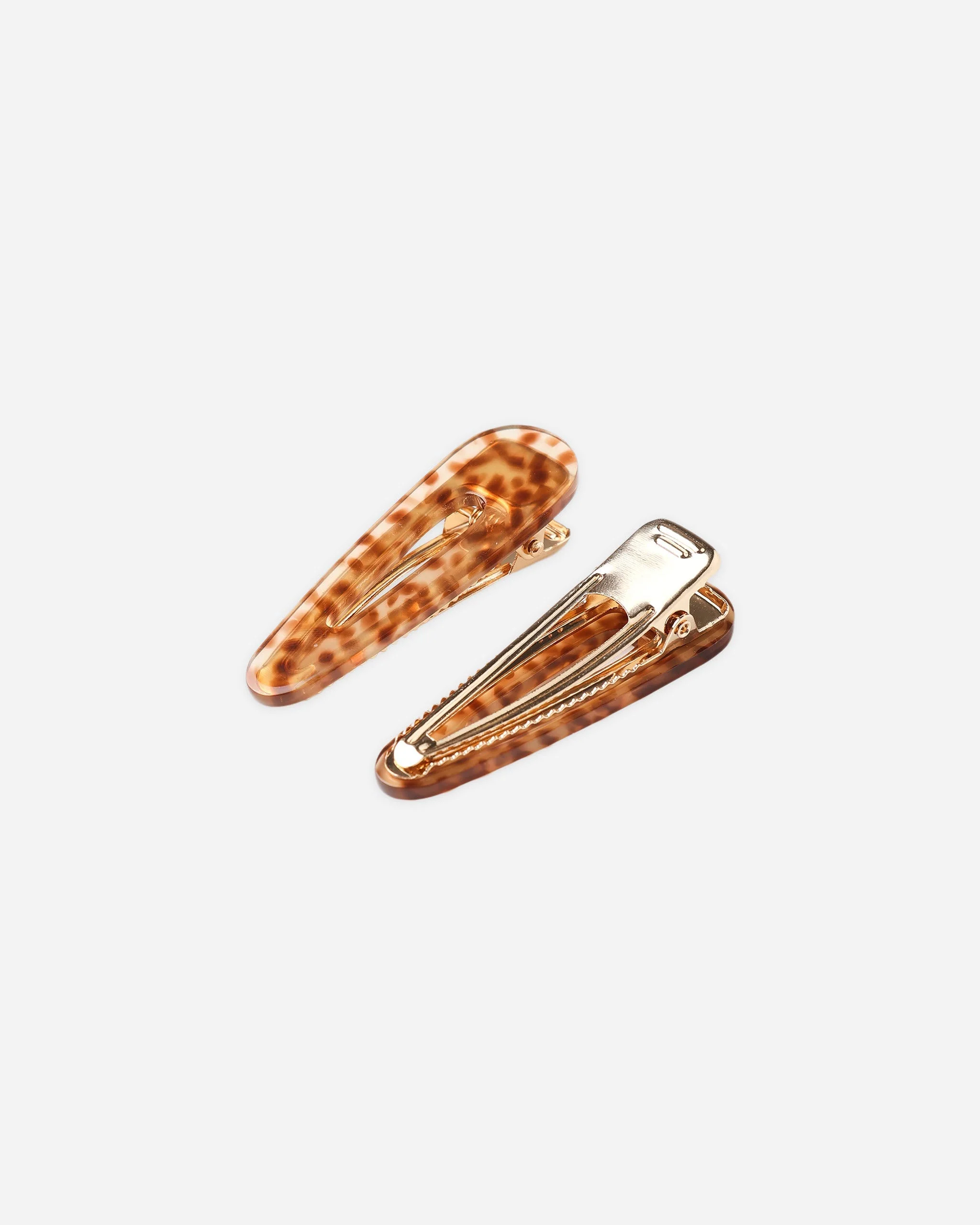 Slider Clip, Pack of 4 || Brown, Blue Tortoise - Image 4