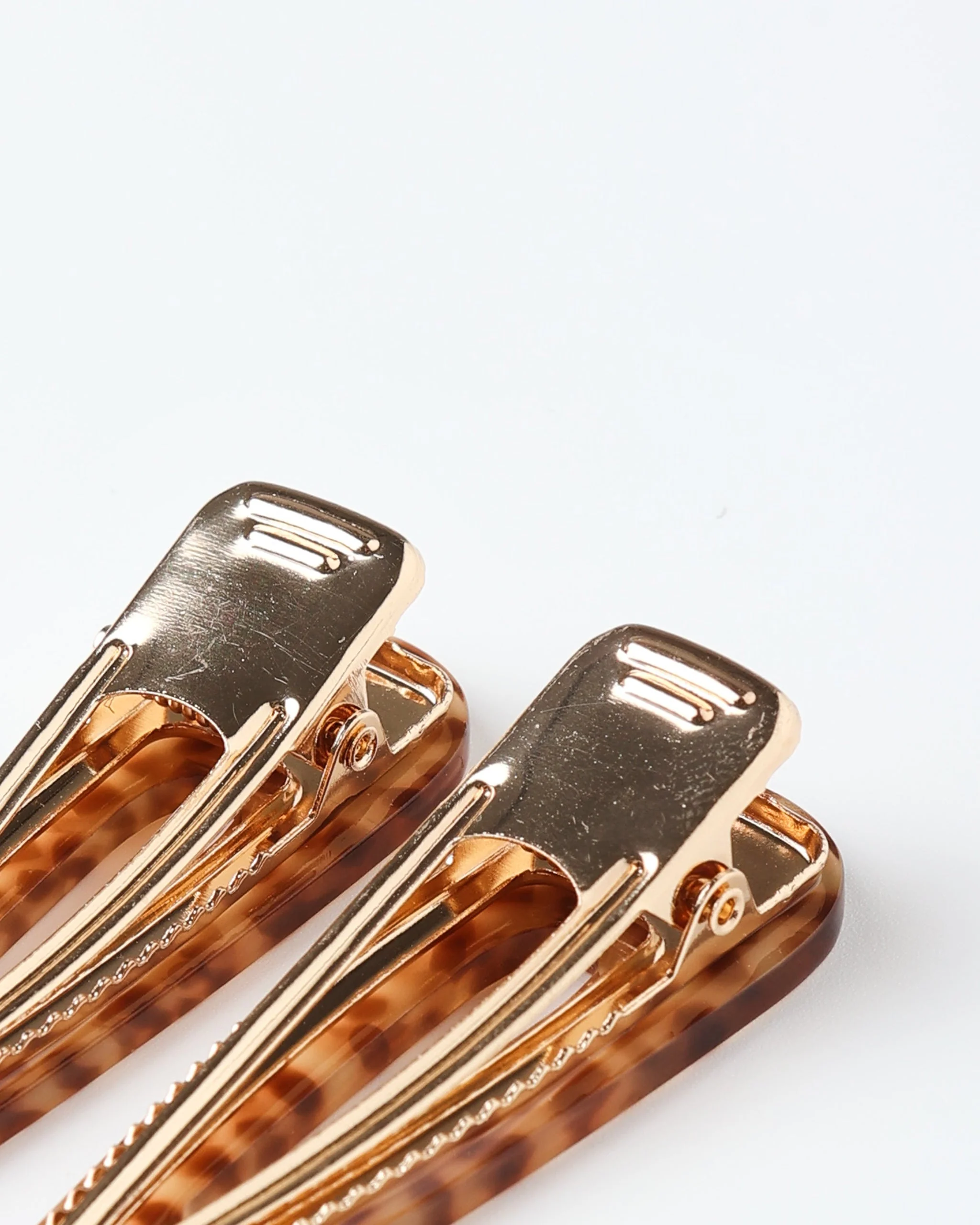 Slider Clip, Pack of 4 || Brown, Blue Tortoise - Image 6