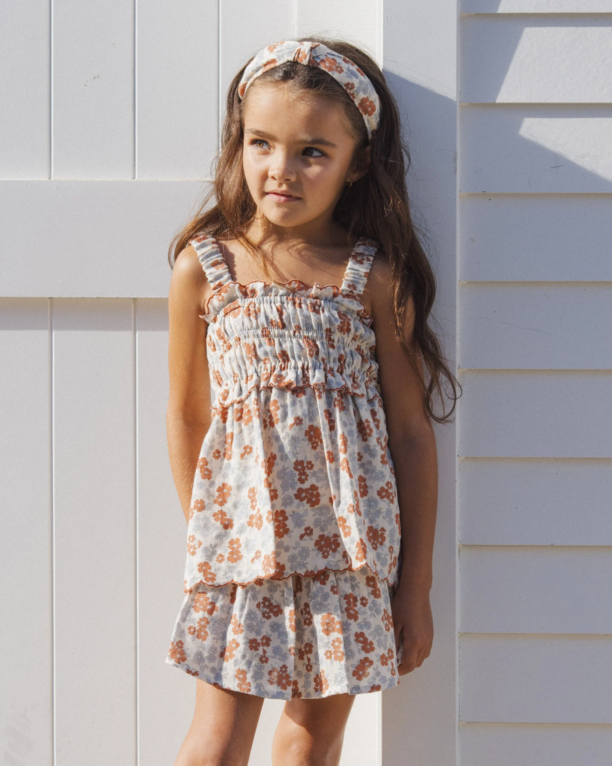 Smocked Tank Americana Floral - Image 2
