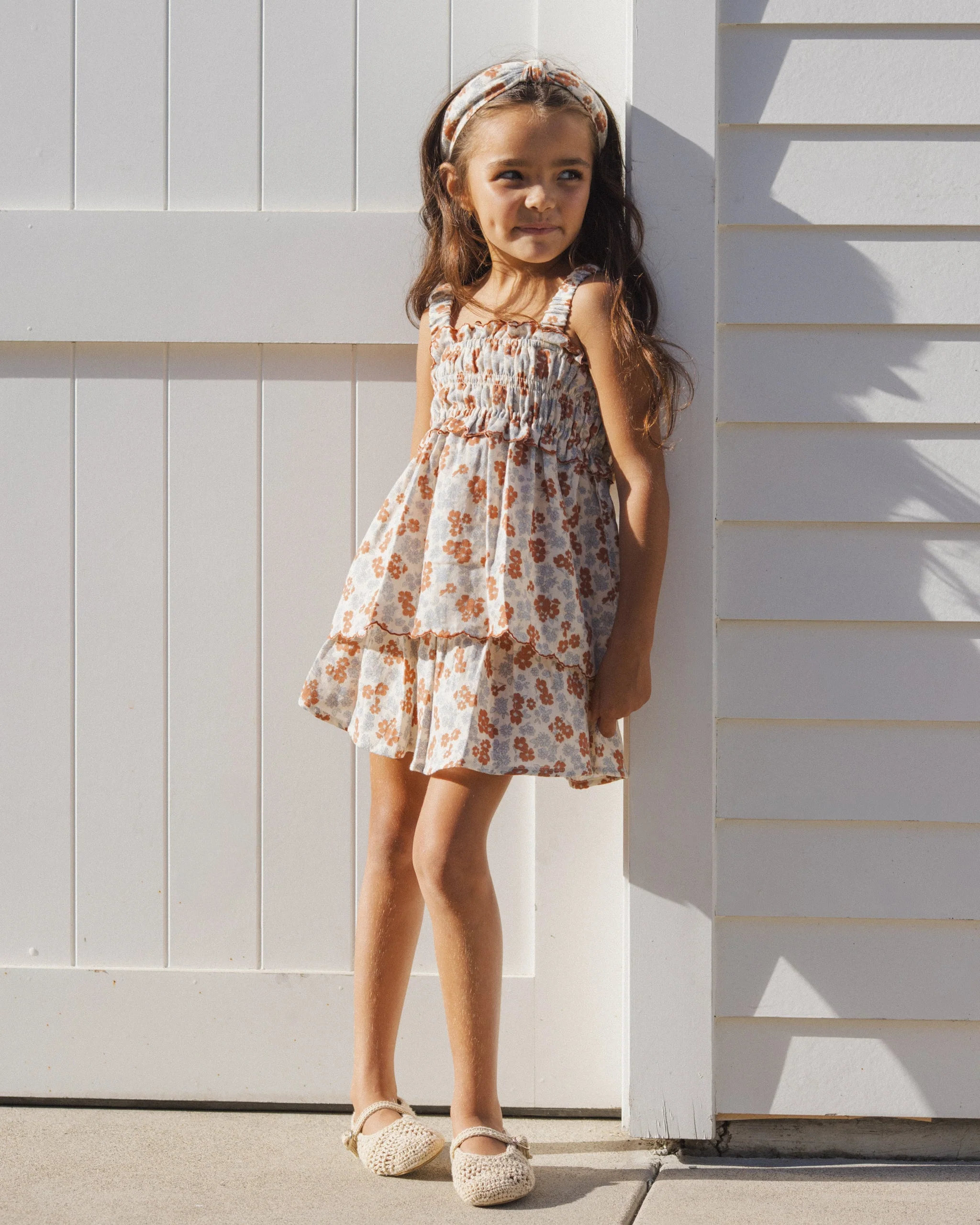 Smocked Tank Americana Floral - Image 4