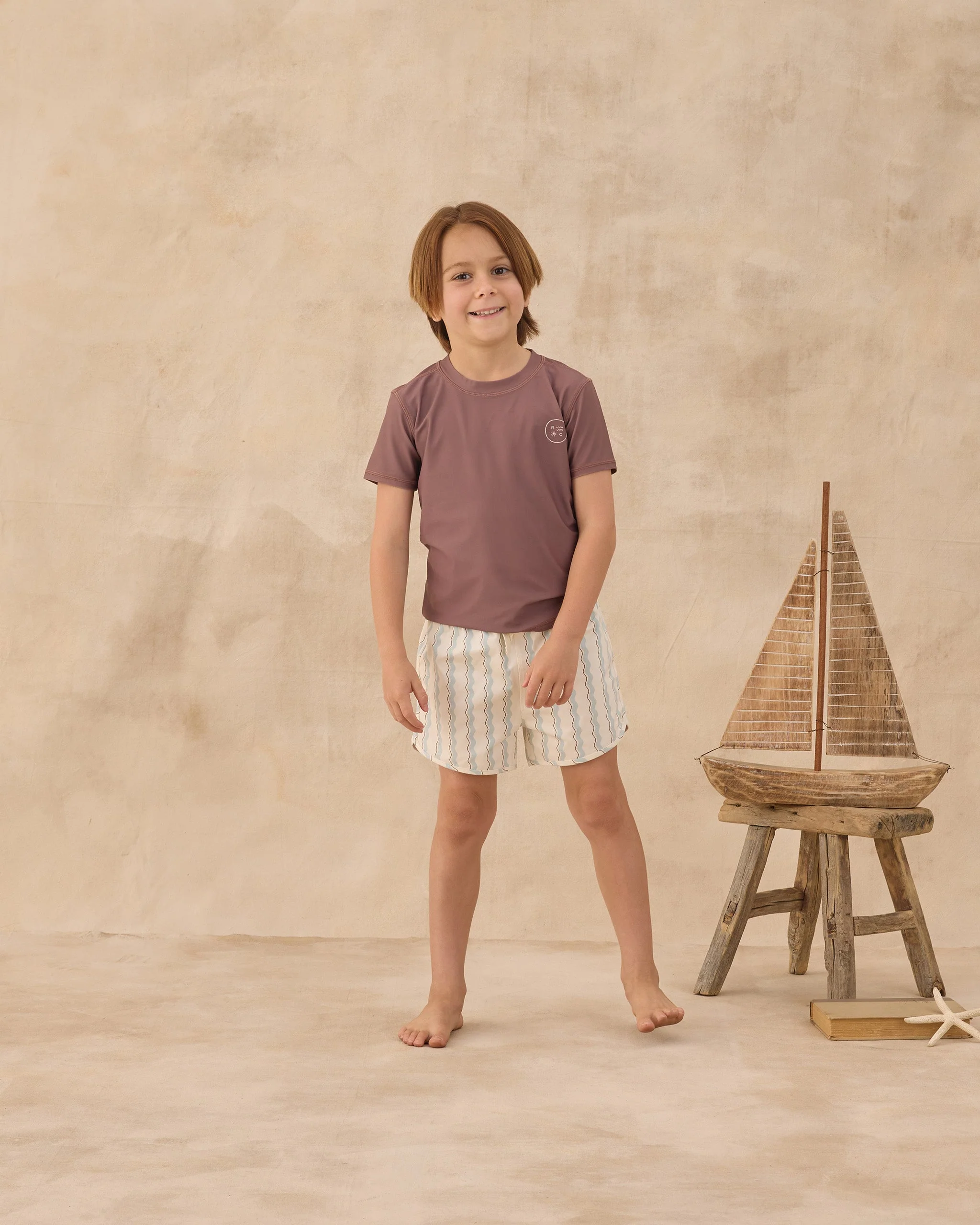 Swim Trunk Wave Stripe - Image 2