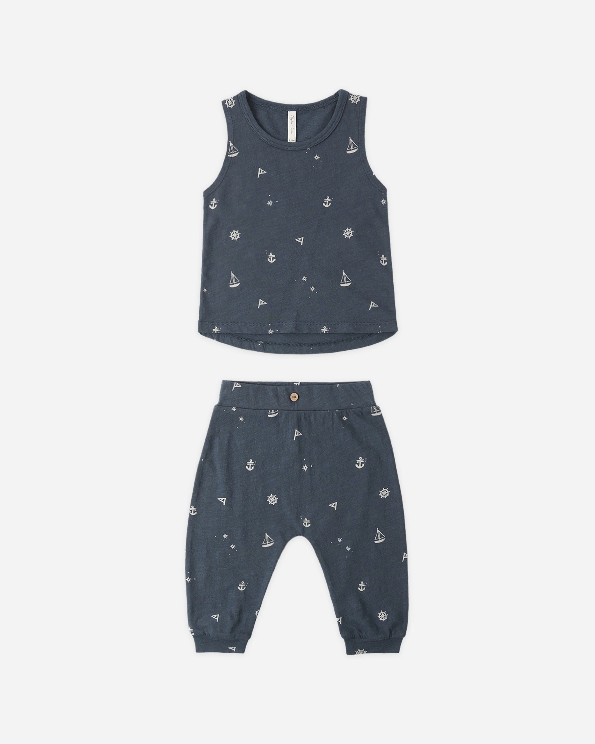 Tank + Slouch Pant Set Maritime