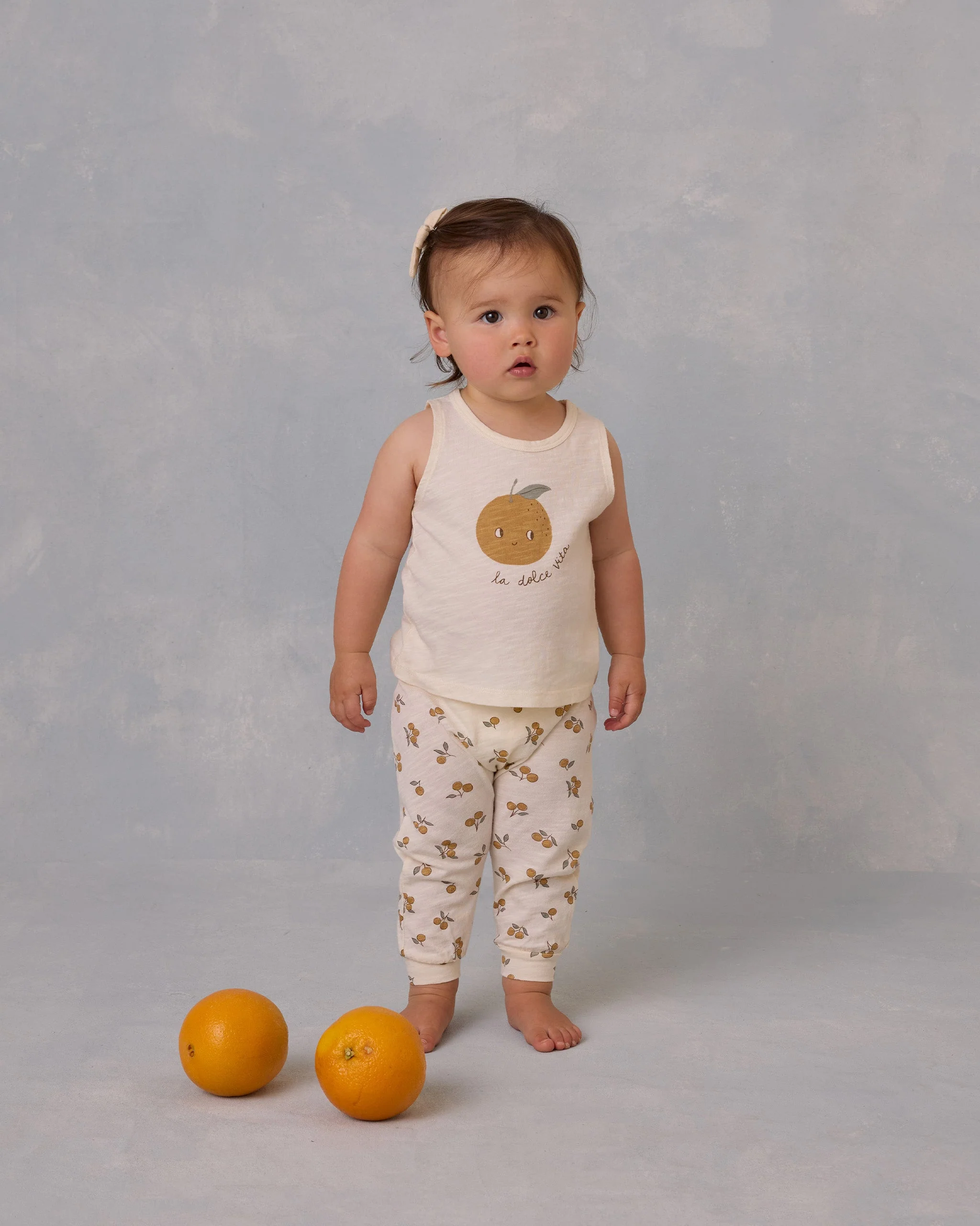 Tank + Slouch Pant Set || Oranges - Image 2