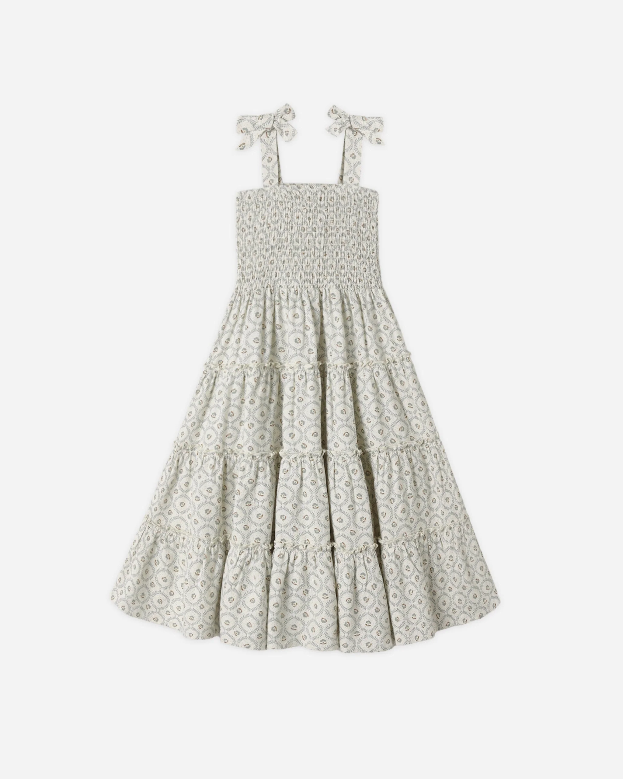 Taylor Dress Green Fleur