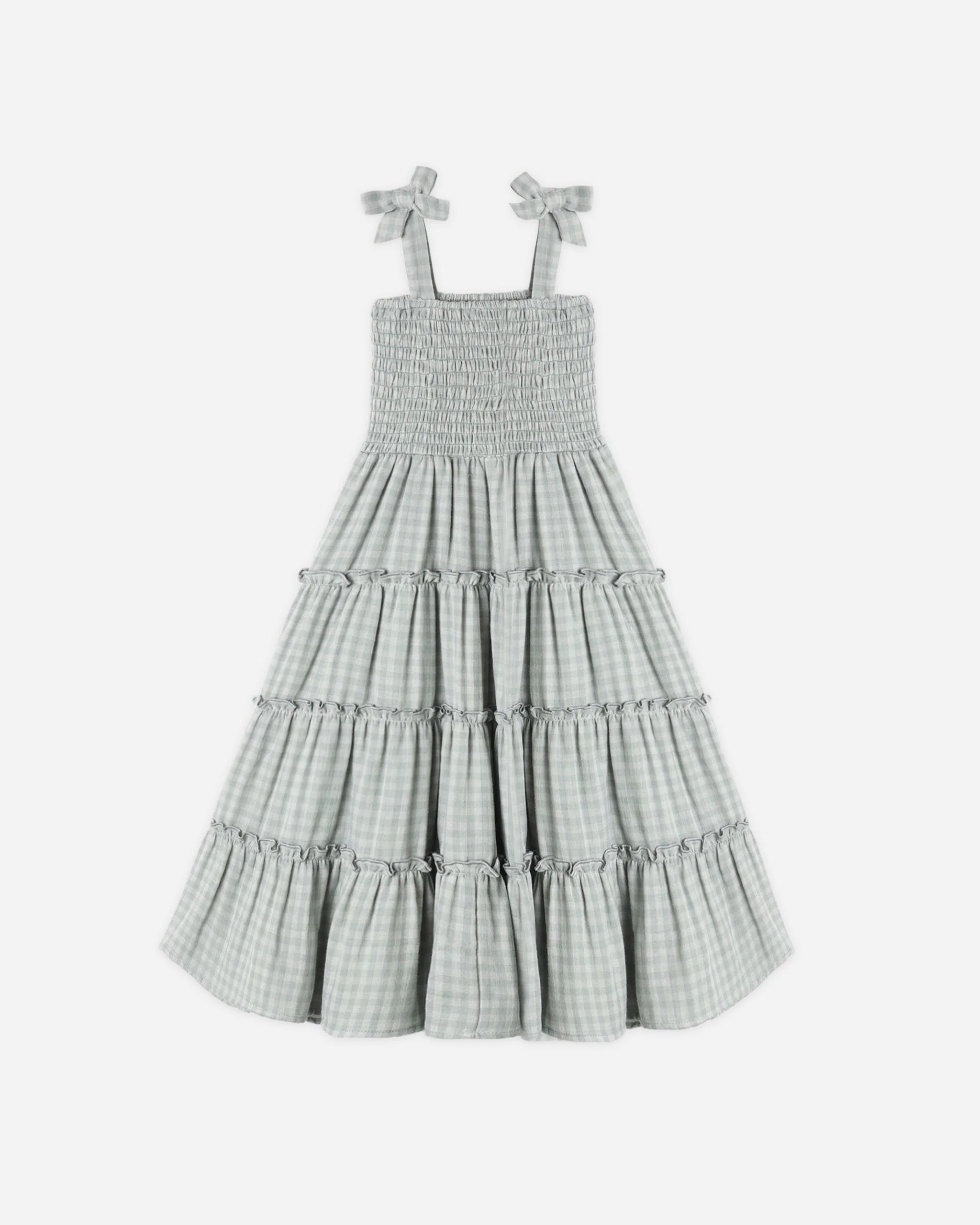 Taylor Dress Green Gingham
