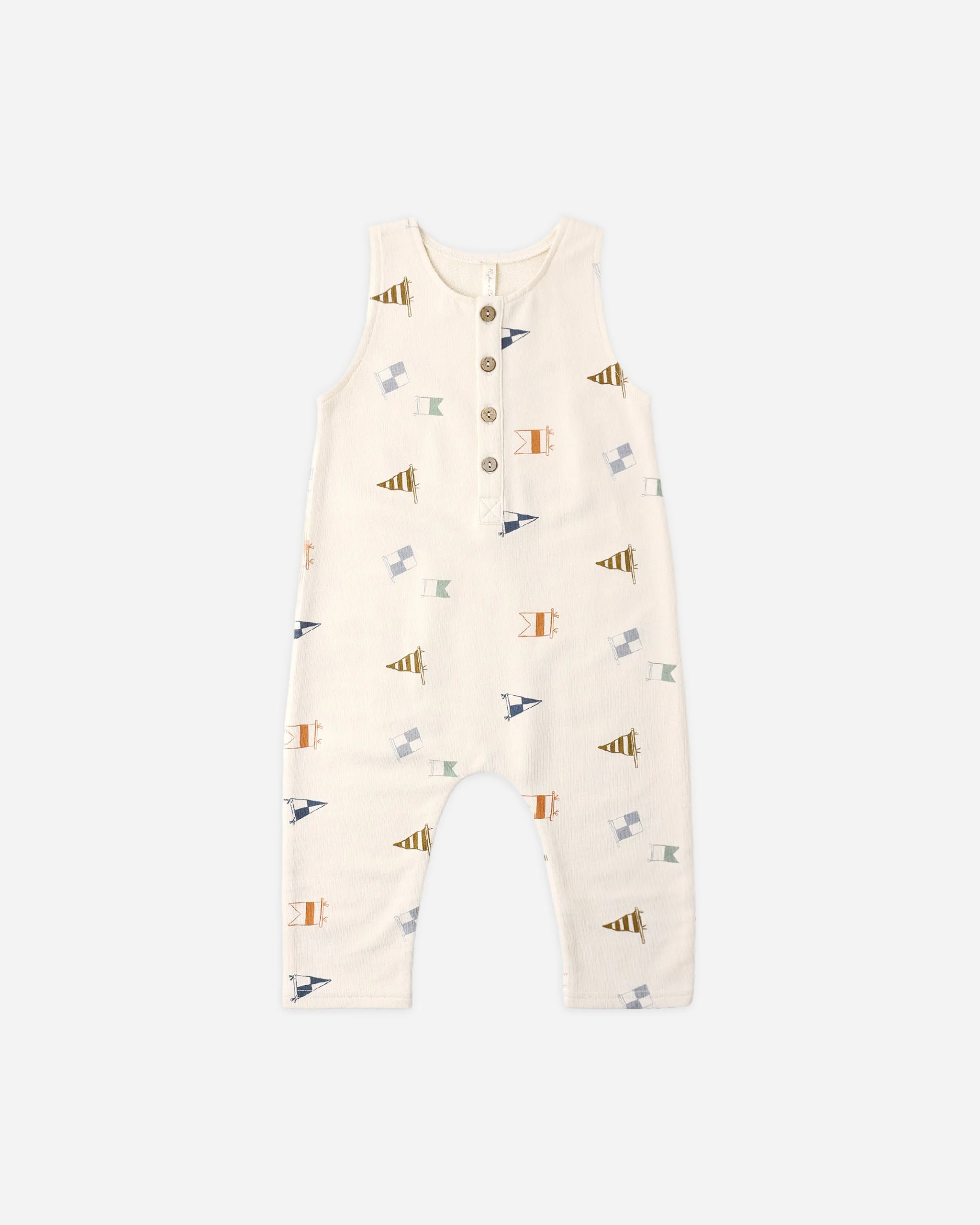 Terry Jumpsuit Flags