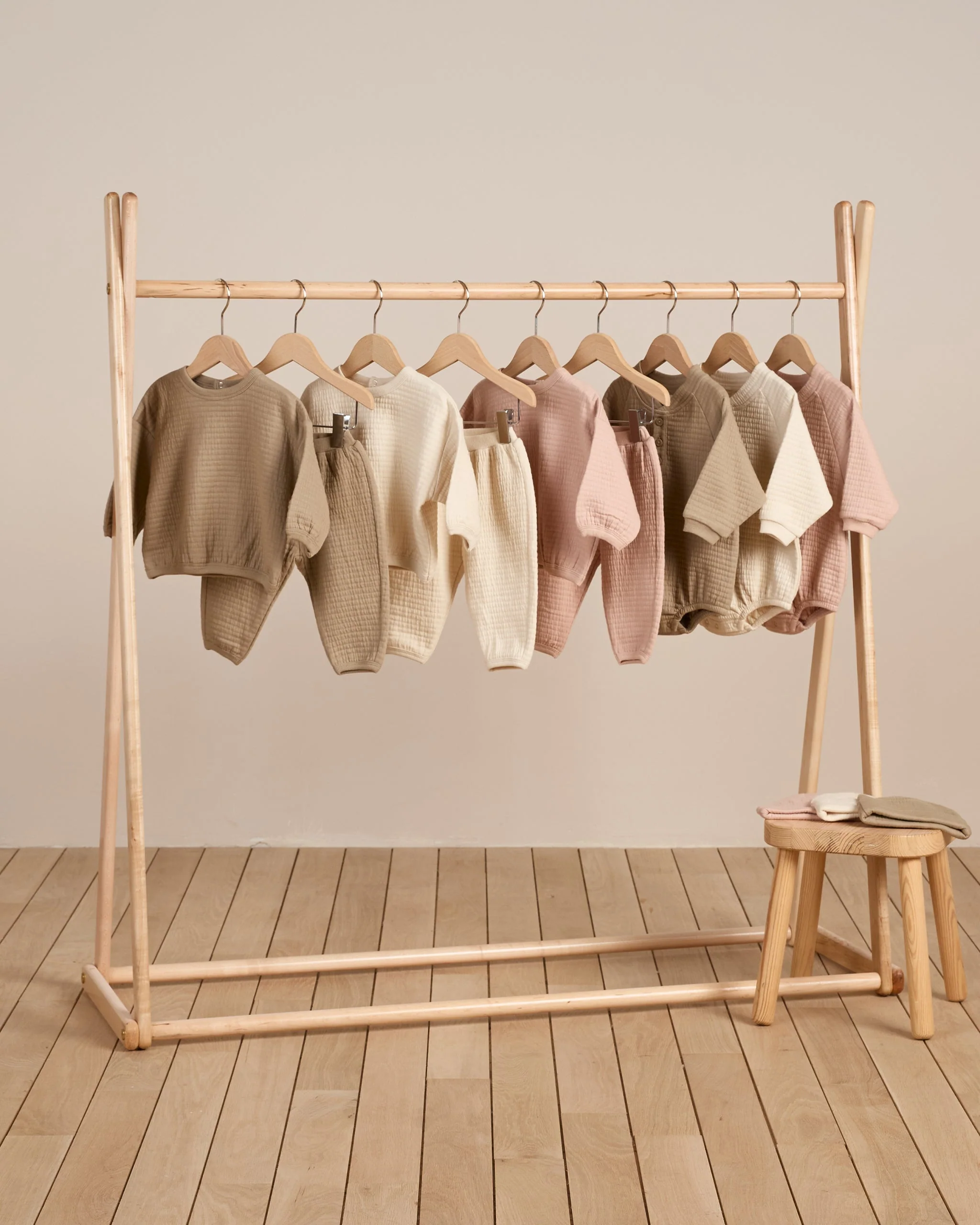 Textured Sweat Set || Natural - Image 6