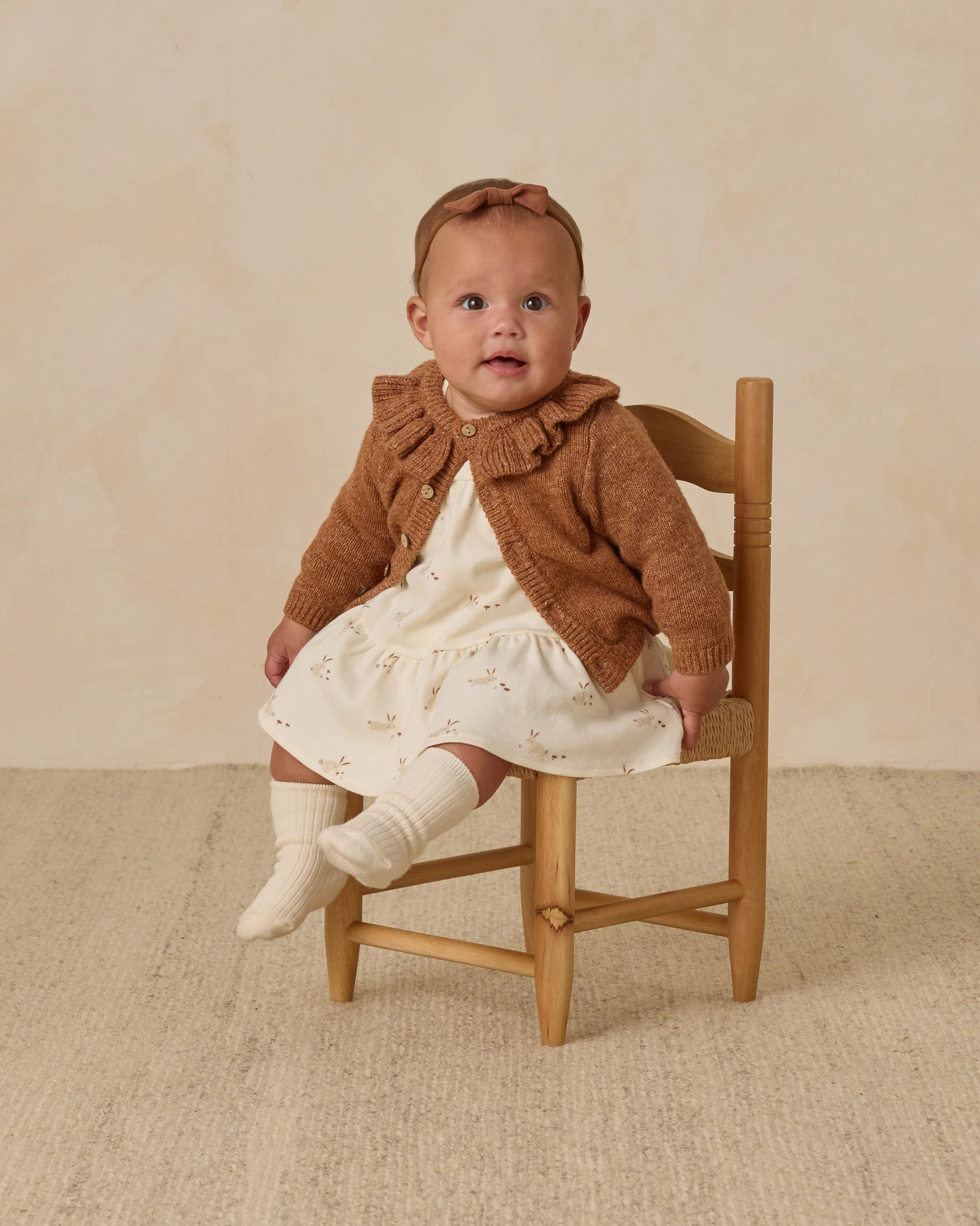 Tiered Jersey Dress || Bunnies - Image 4
