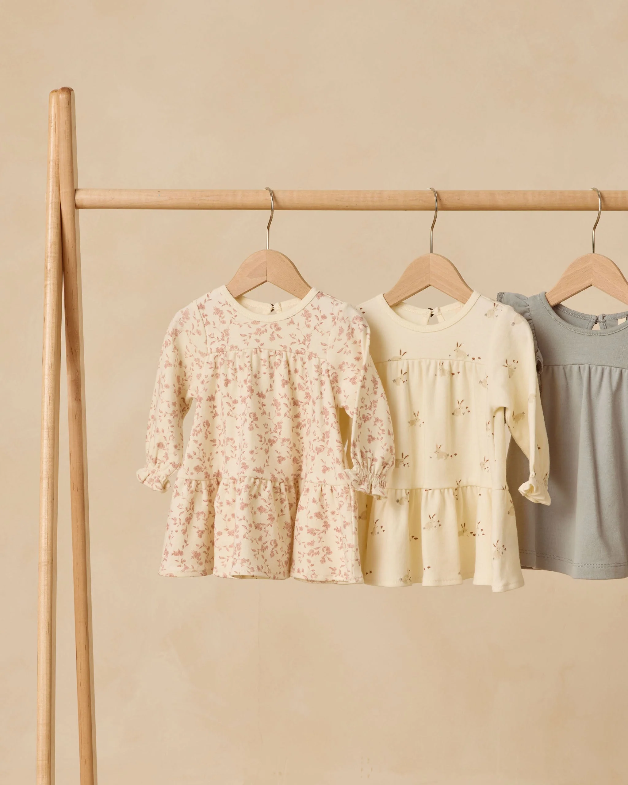 Tiered Jersey Dress || Bunnies - Image 6