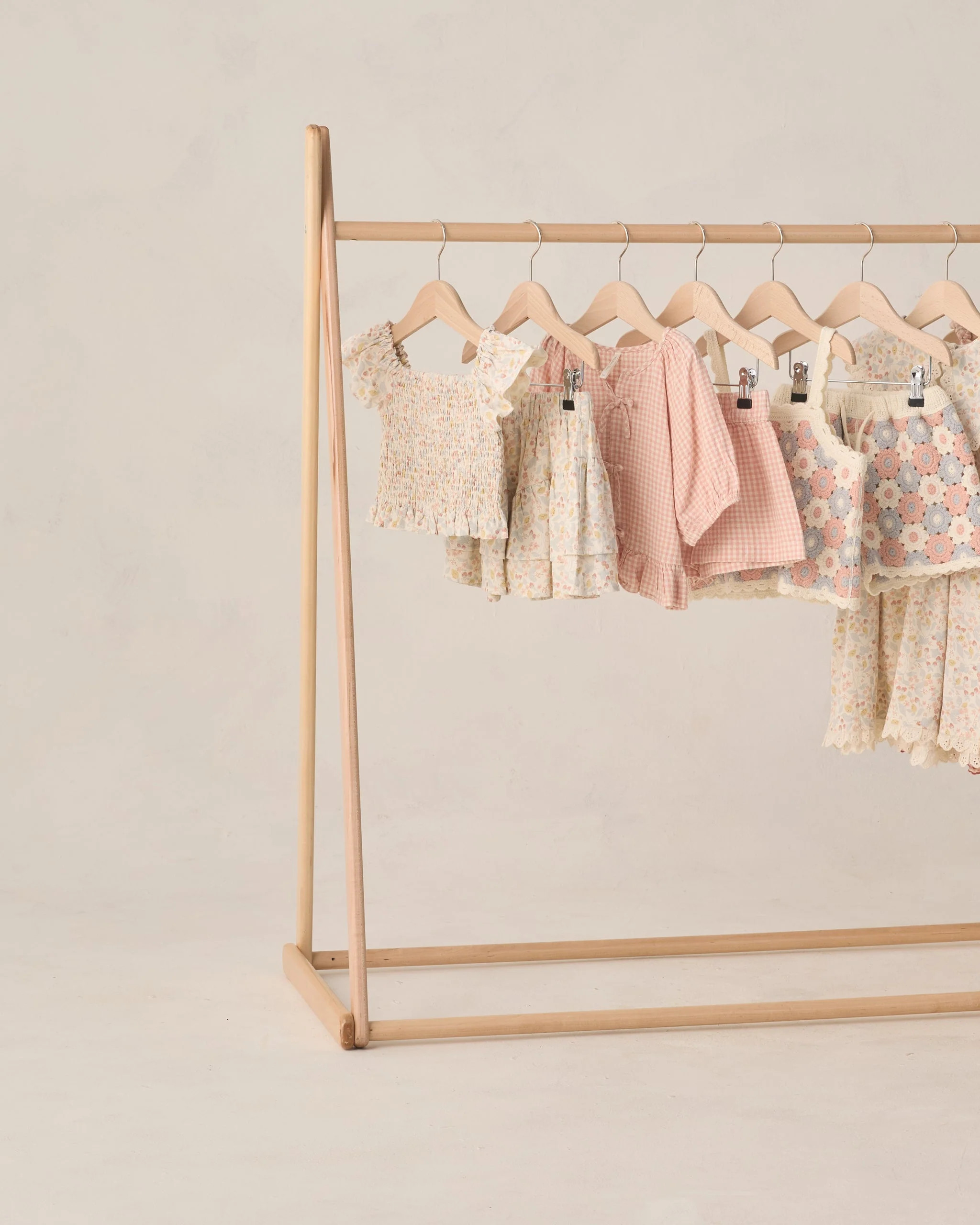 Tiered Mini Skirt Summer Garden - Image 5