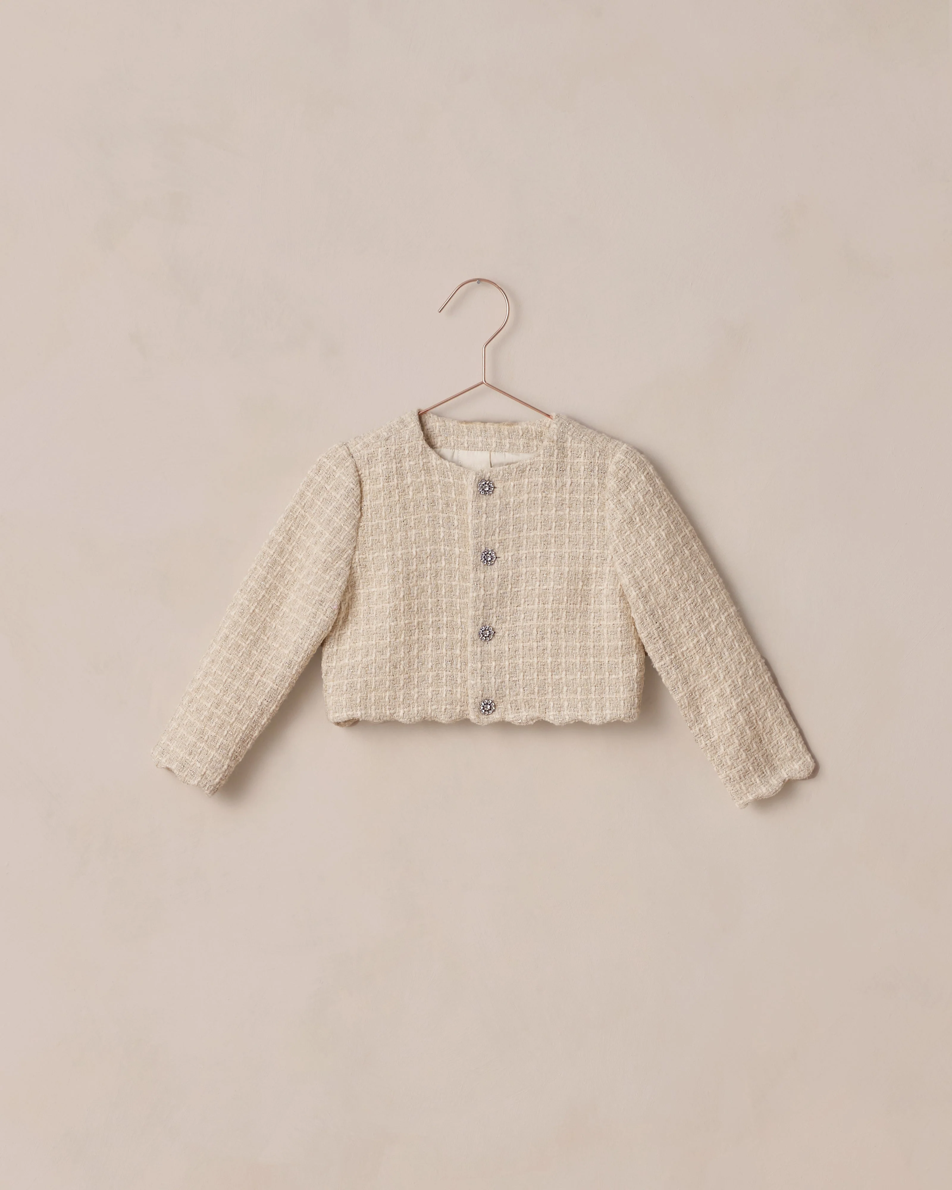 Tweed Jacket | Ecru