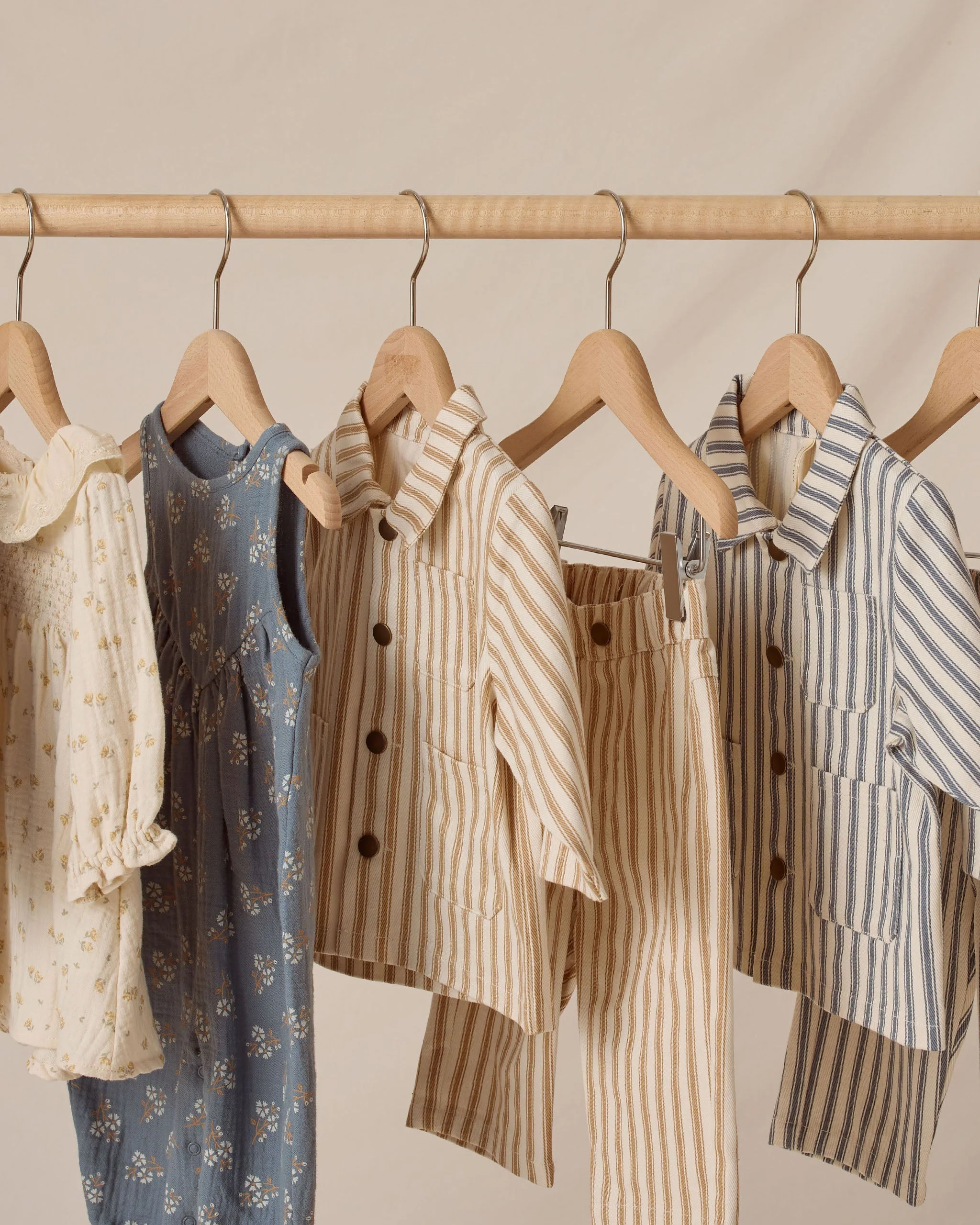 Utility Jacket || Ocean Pinstripe - Image 5