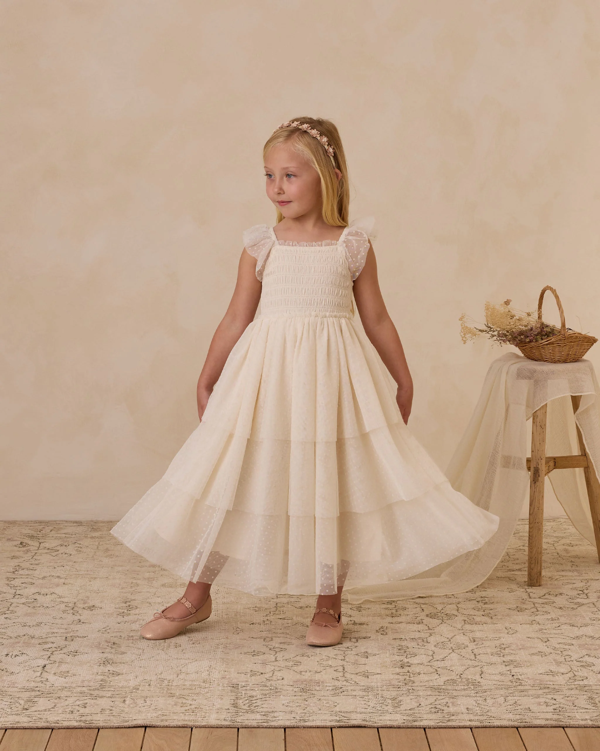 Valentina Dress Ivory - Image 2