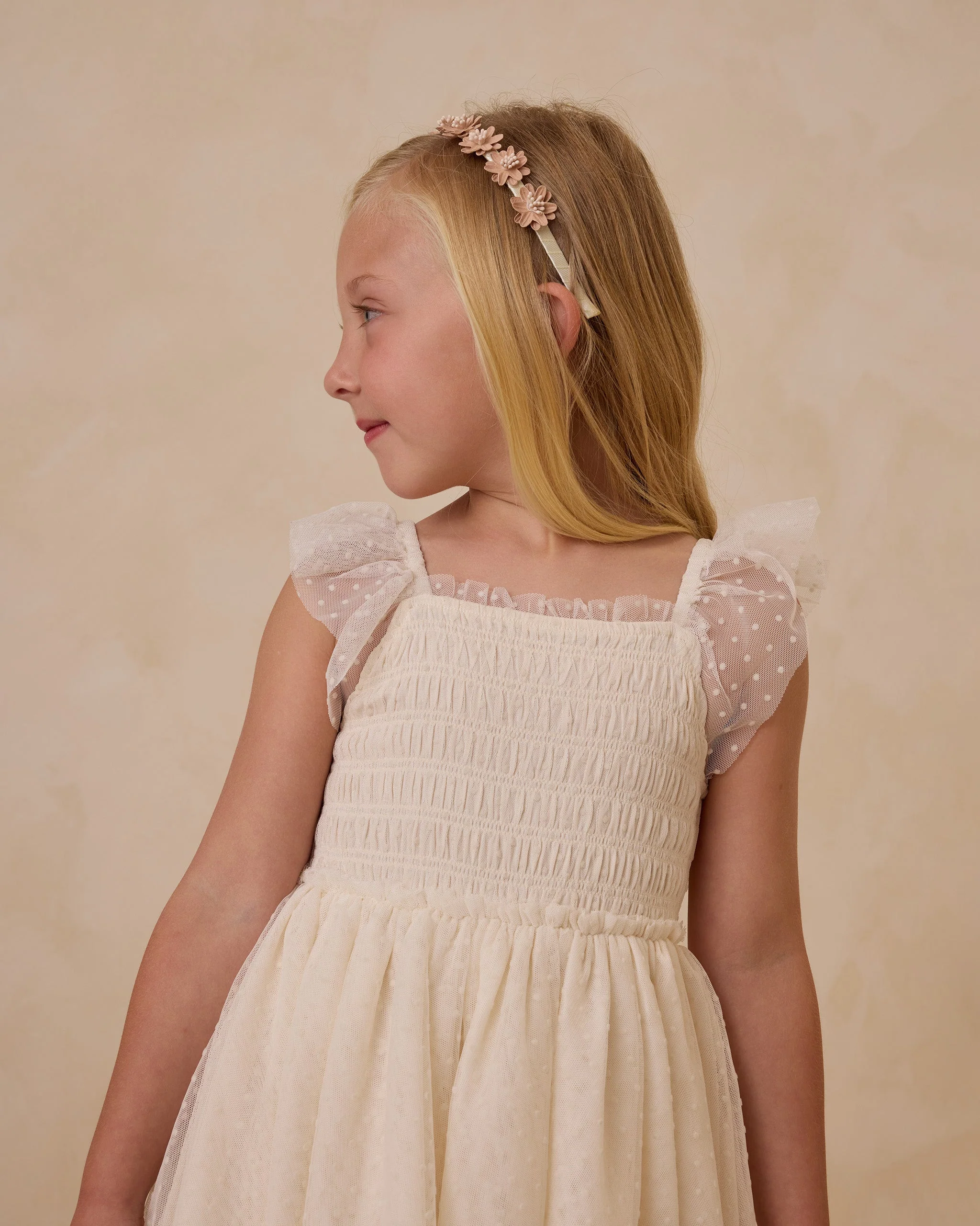 Valentina Dress Ivory - Image 3