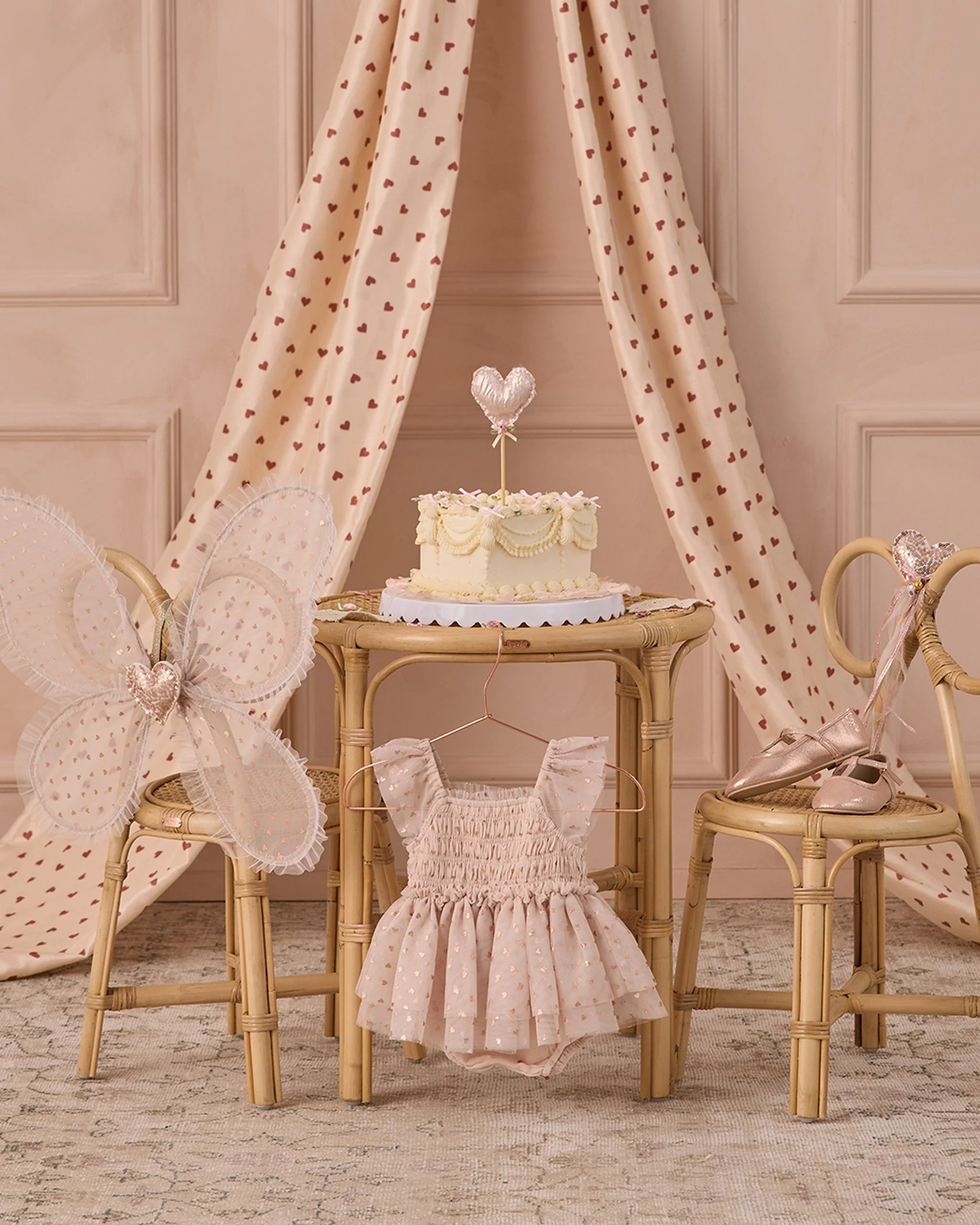 Valentina Tutu Rose Gold Hearts - Image 3