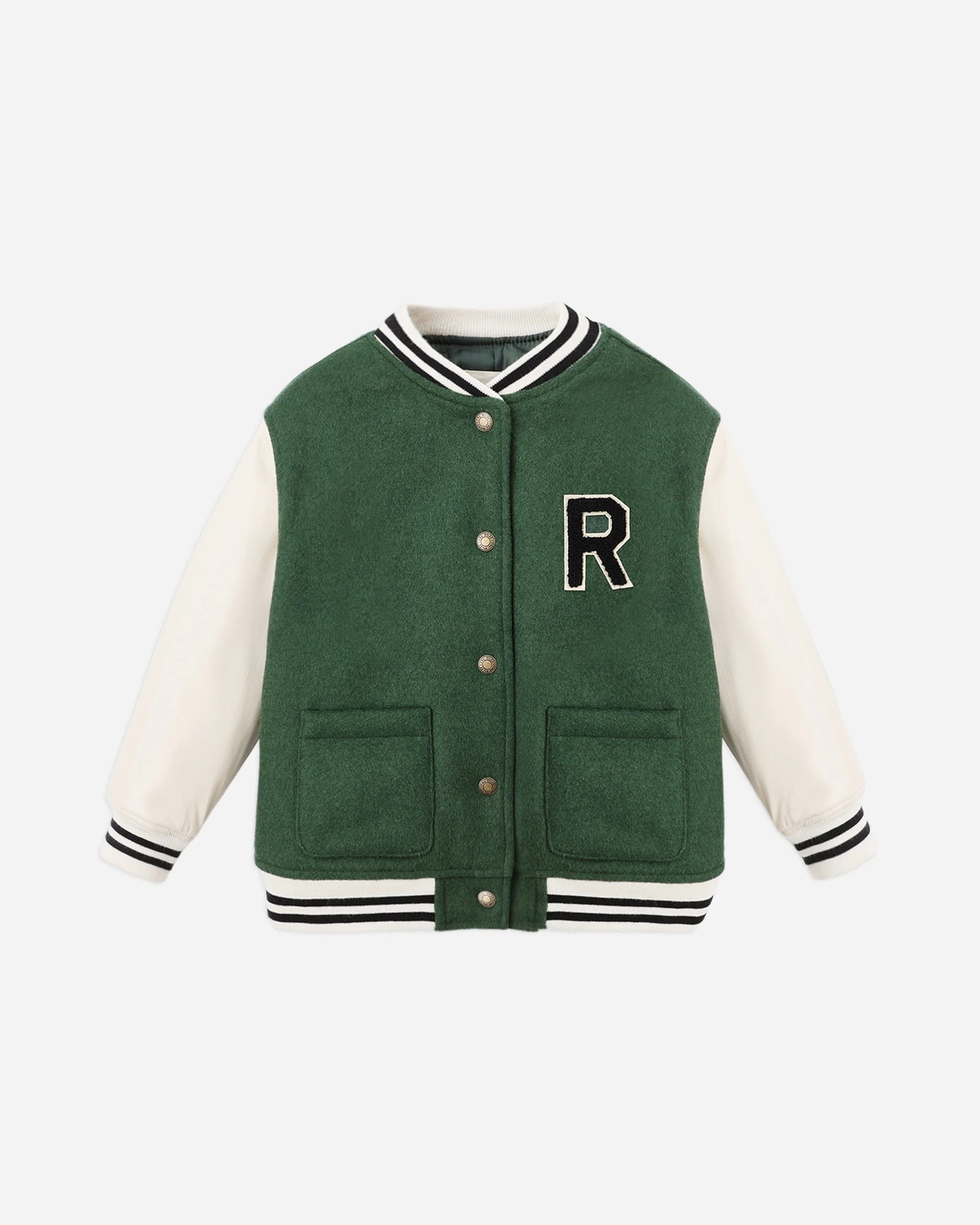 Varsity Jacket || Green