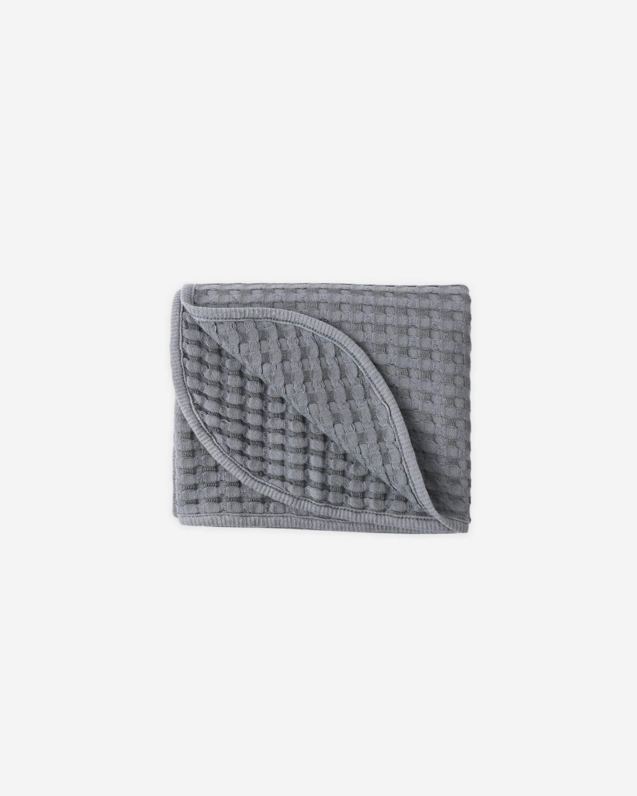 Waffle Baby Blanket Ocean