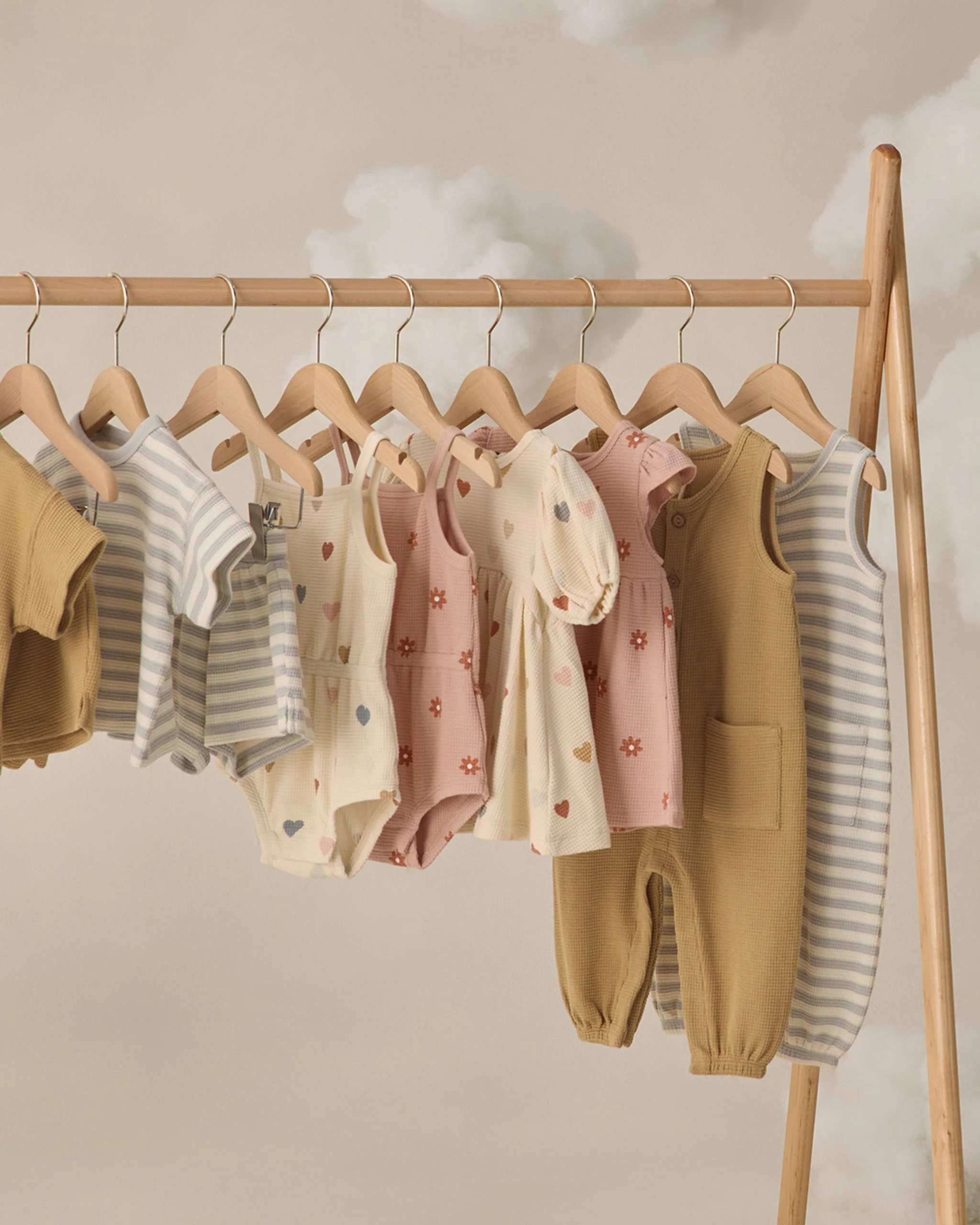 Waffle Jumpsuit Sky Stripe - Image 4