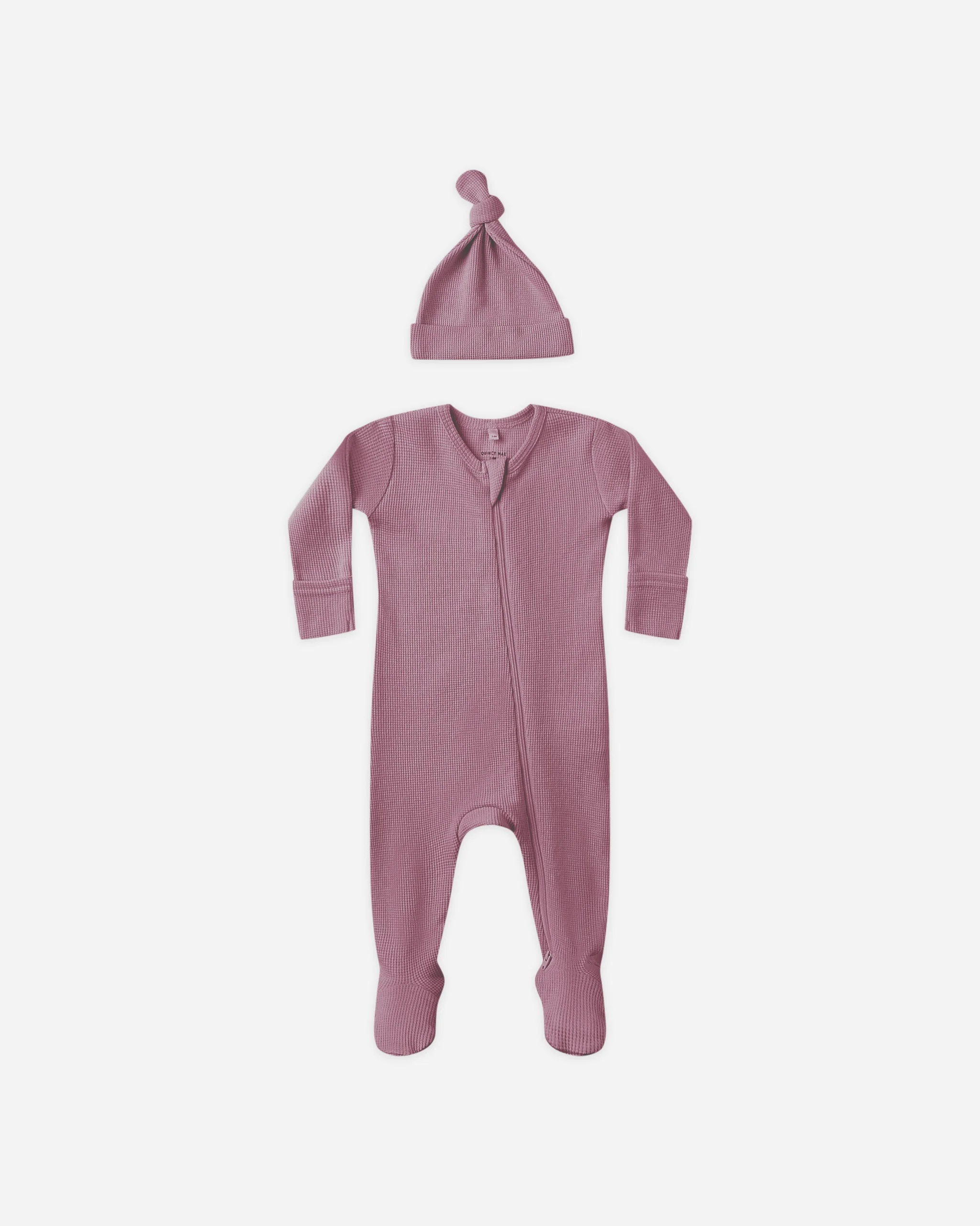 Waffle Sleep Set || Mulberry