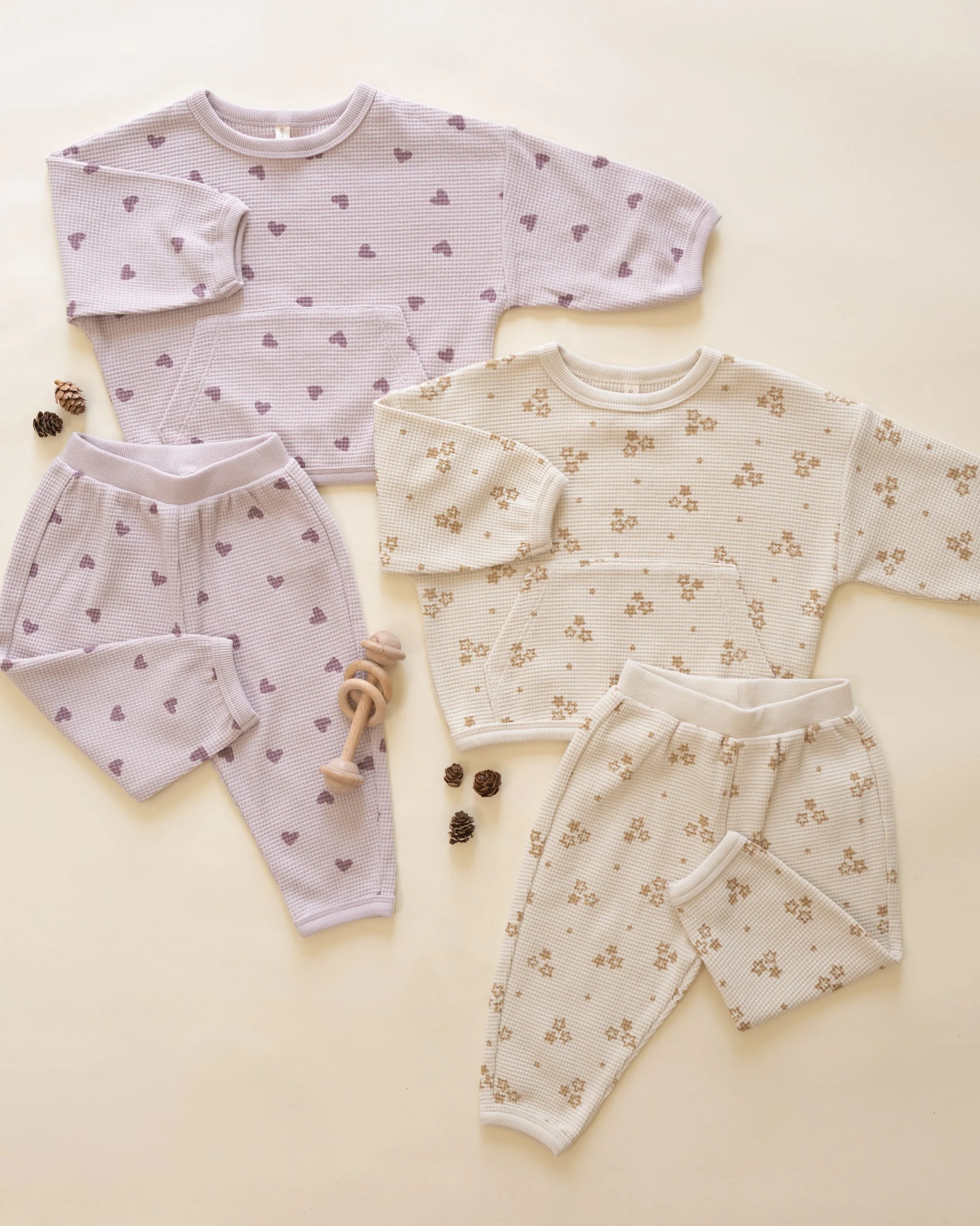Waffle Slouch Set || Marigold - Image 6