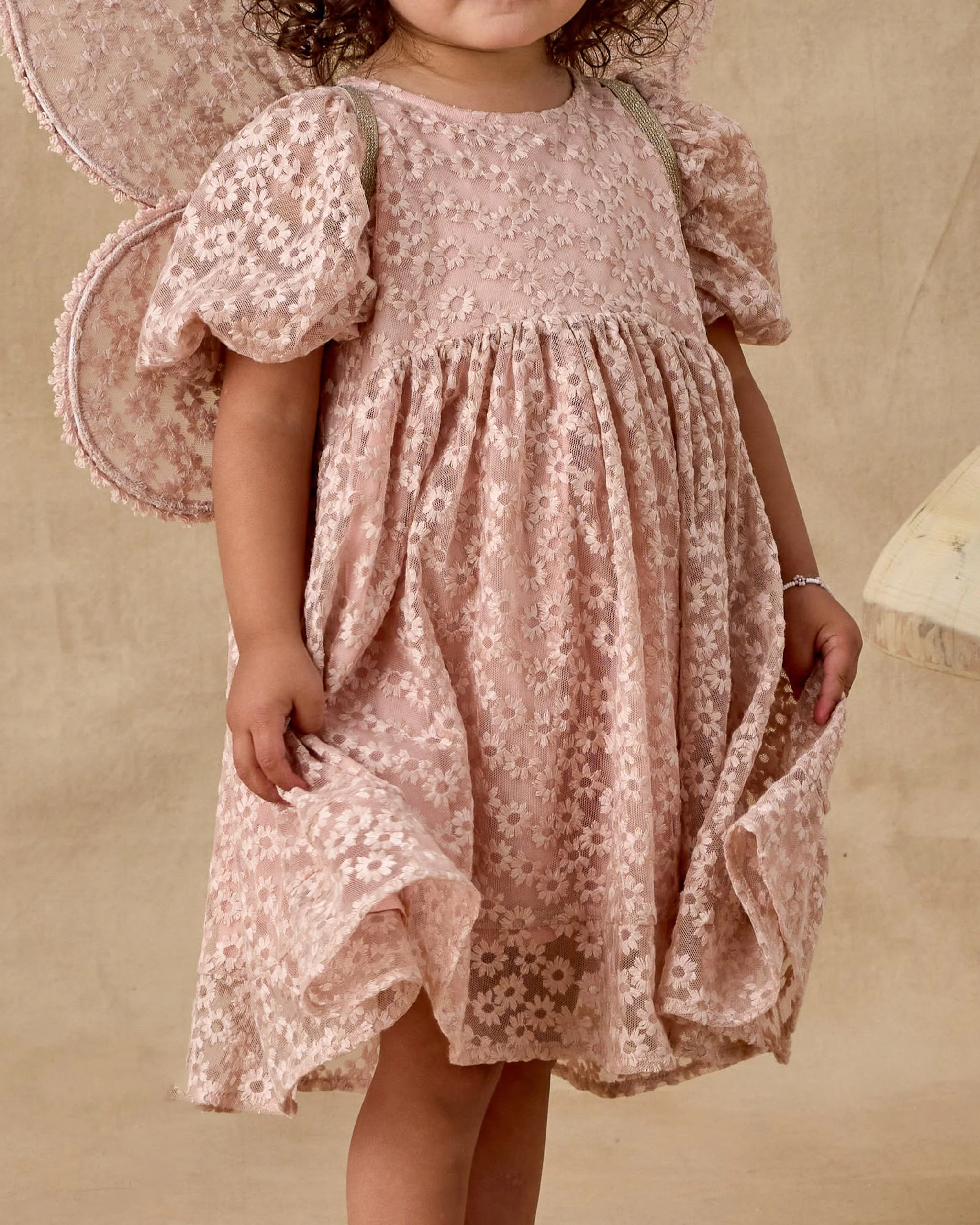 Wings | Rose Embroidered Daisy - Image 3