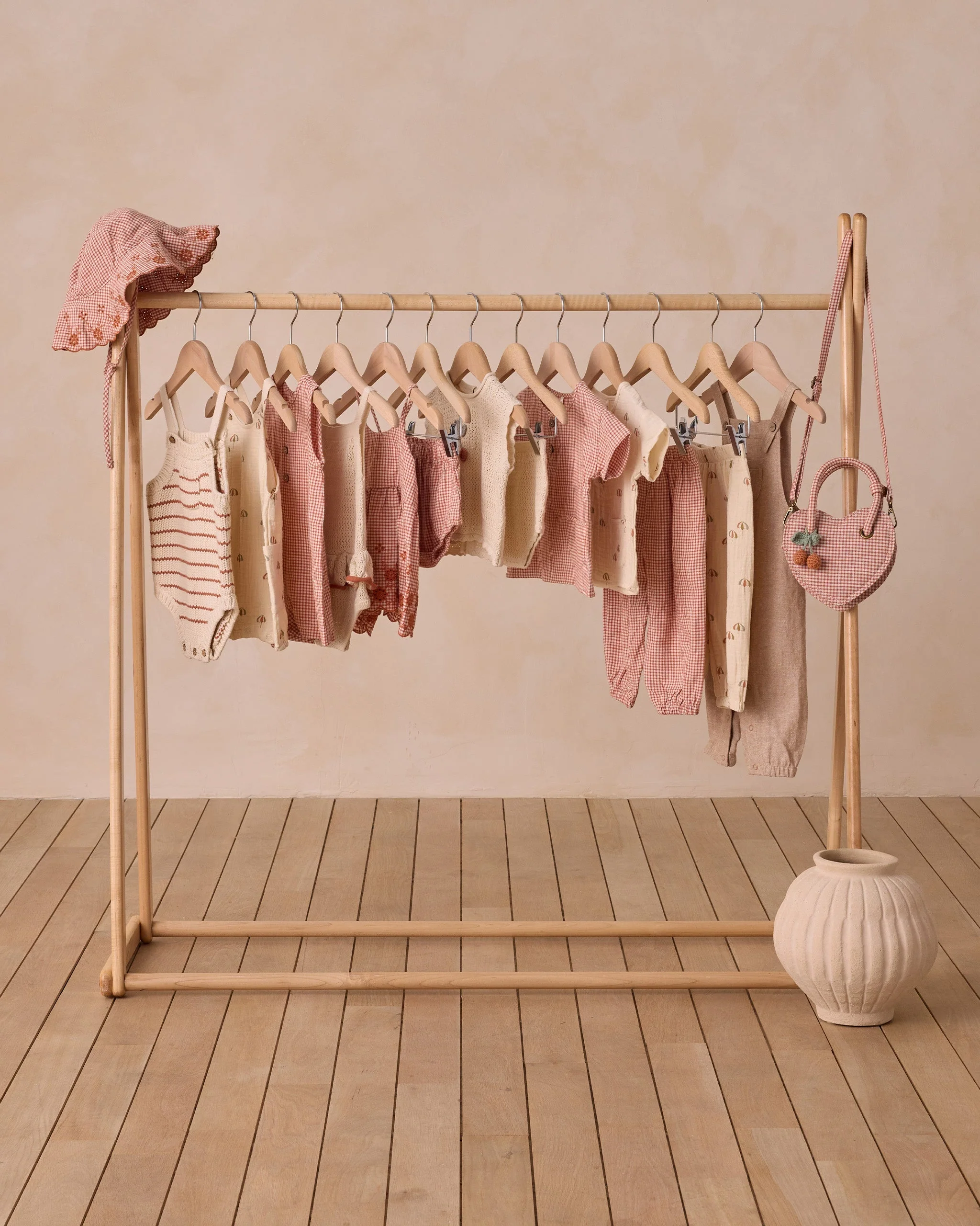 Woven Henley Tee || Umbrellas - Image 2