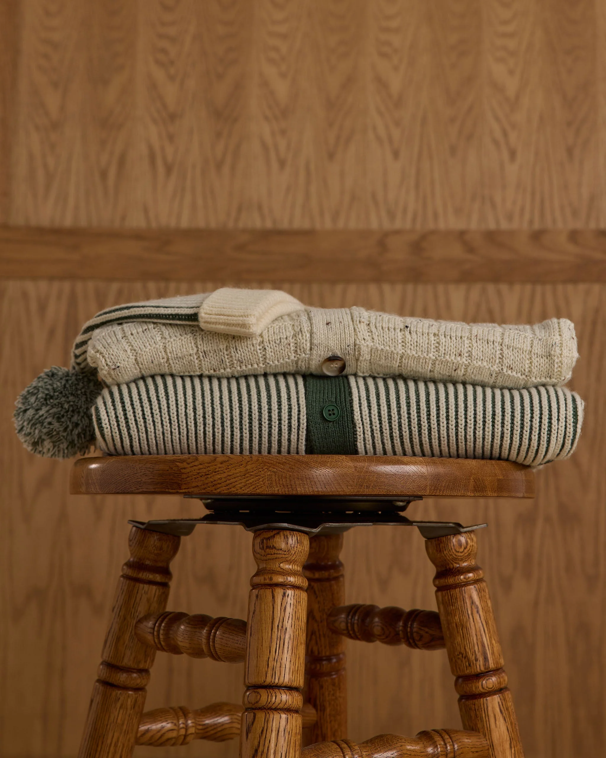 Wynn Cardigan || Oatmeal Speckle - Image 4