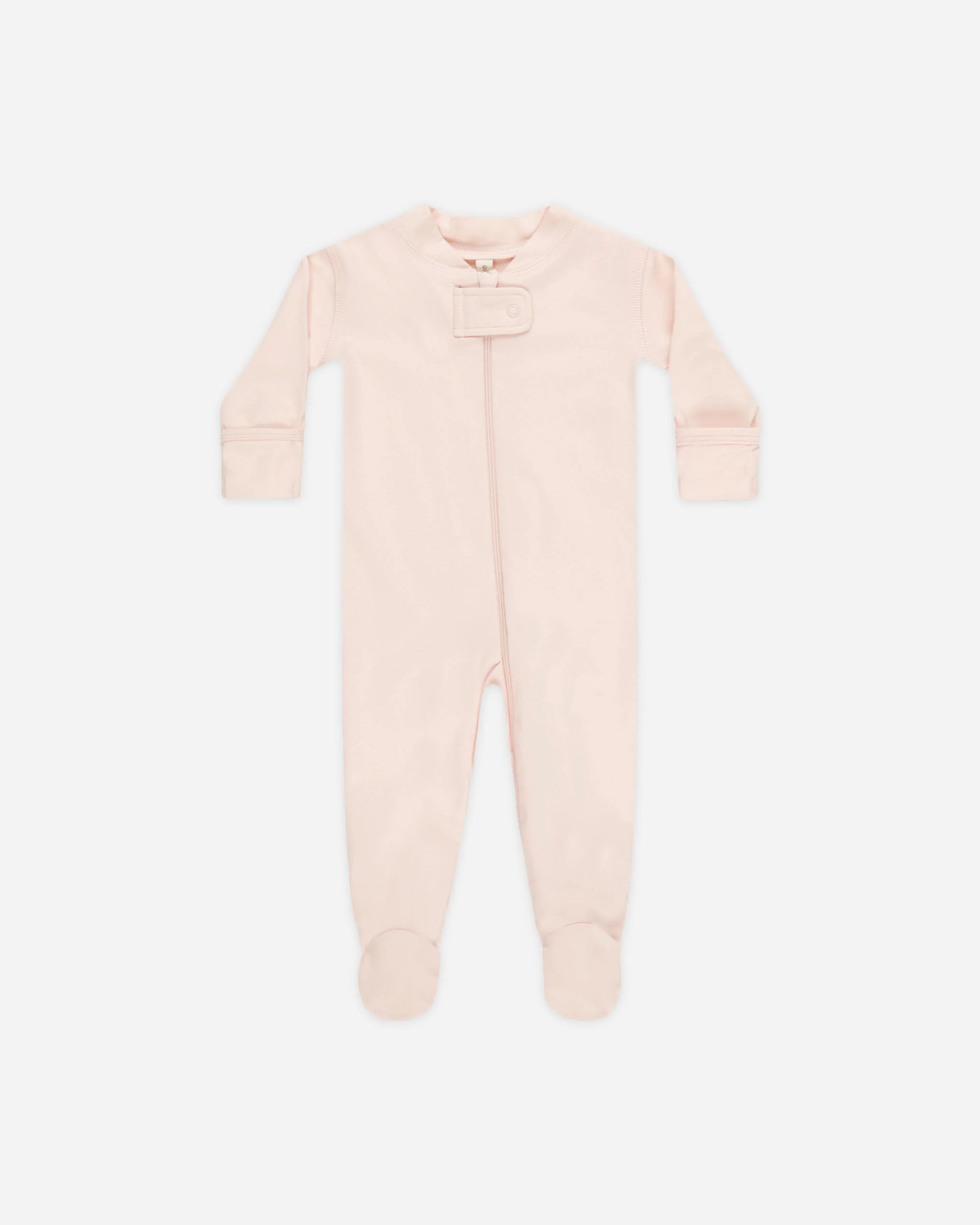 Zip Longsleeve Sleeper Footie || Petal