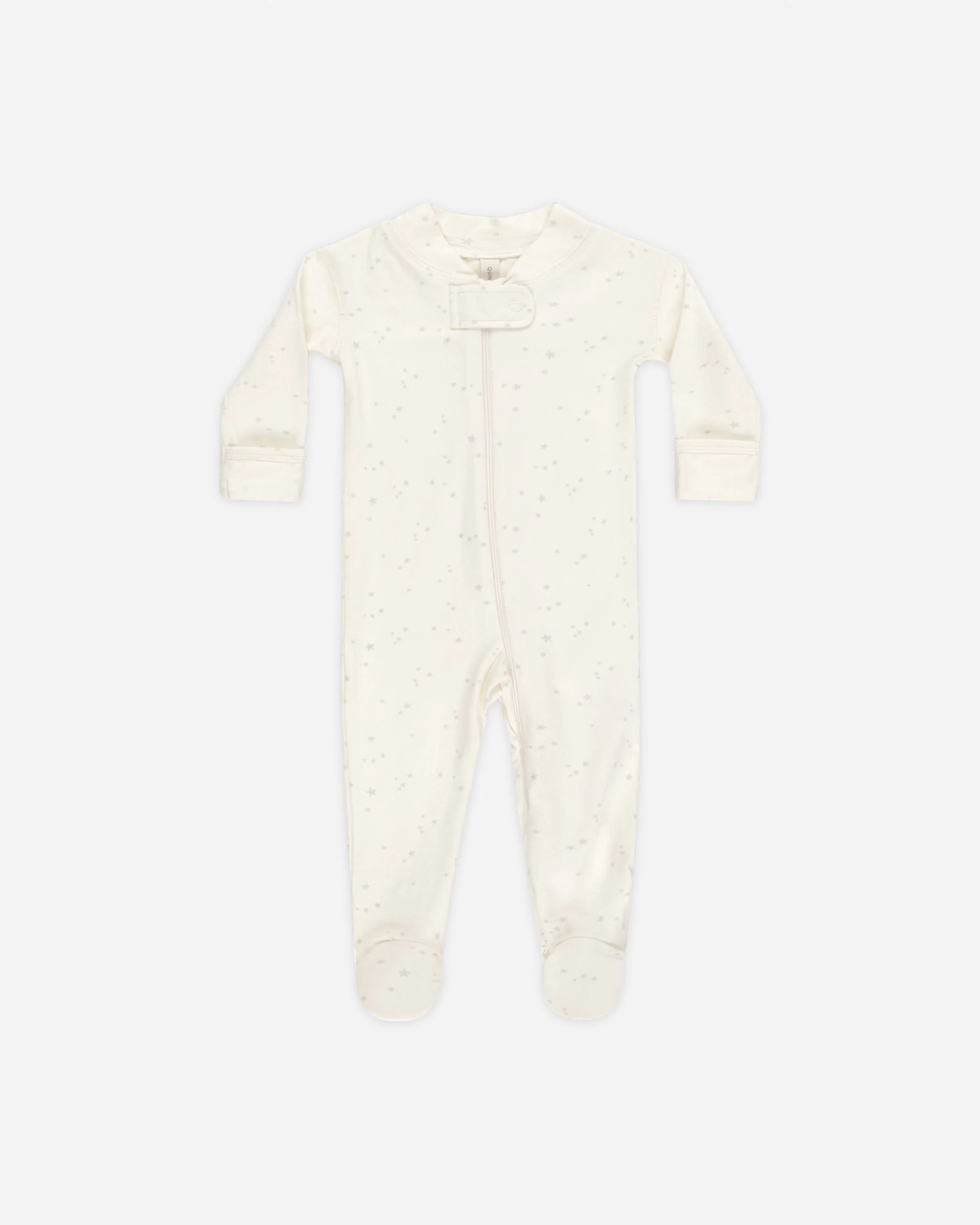 Zip Longsleeve Sleeper Footie || Stars