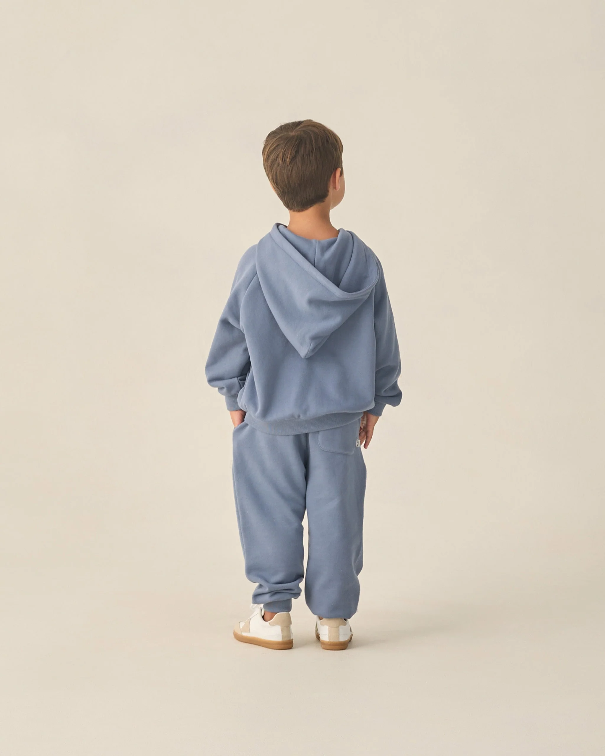 Zip Raglan Hoodie Marine - Image 3